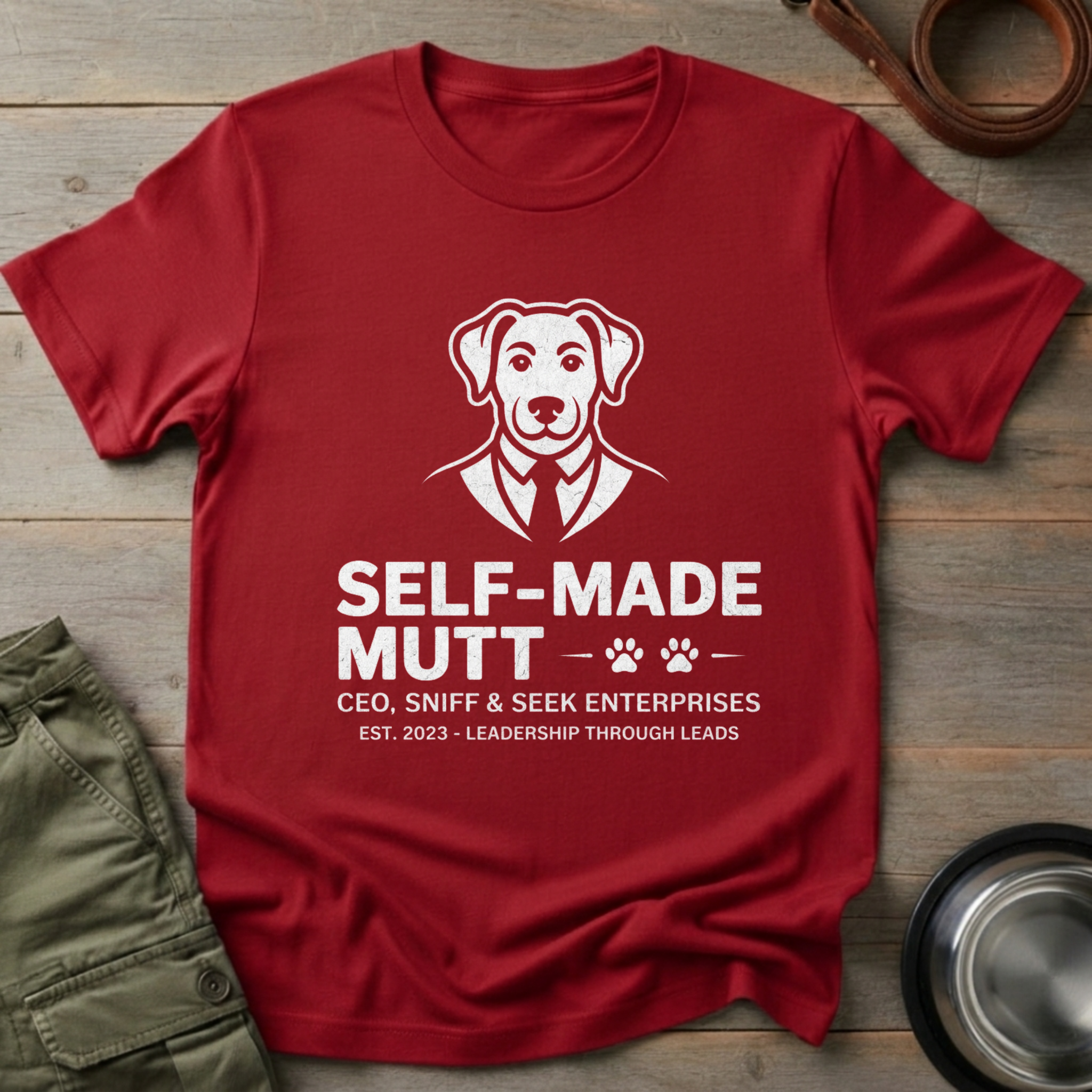 Self Made Mutt Boss Tee