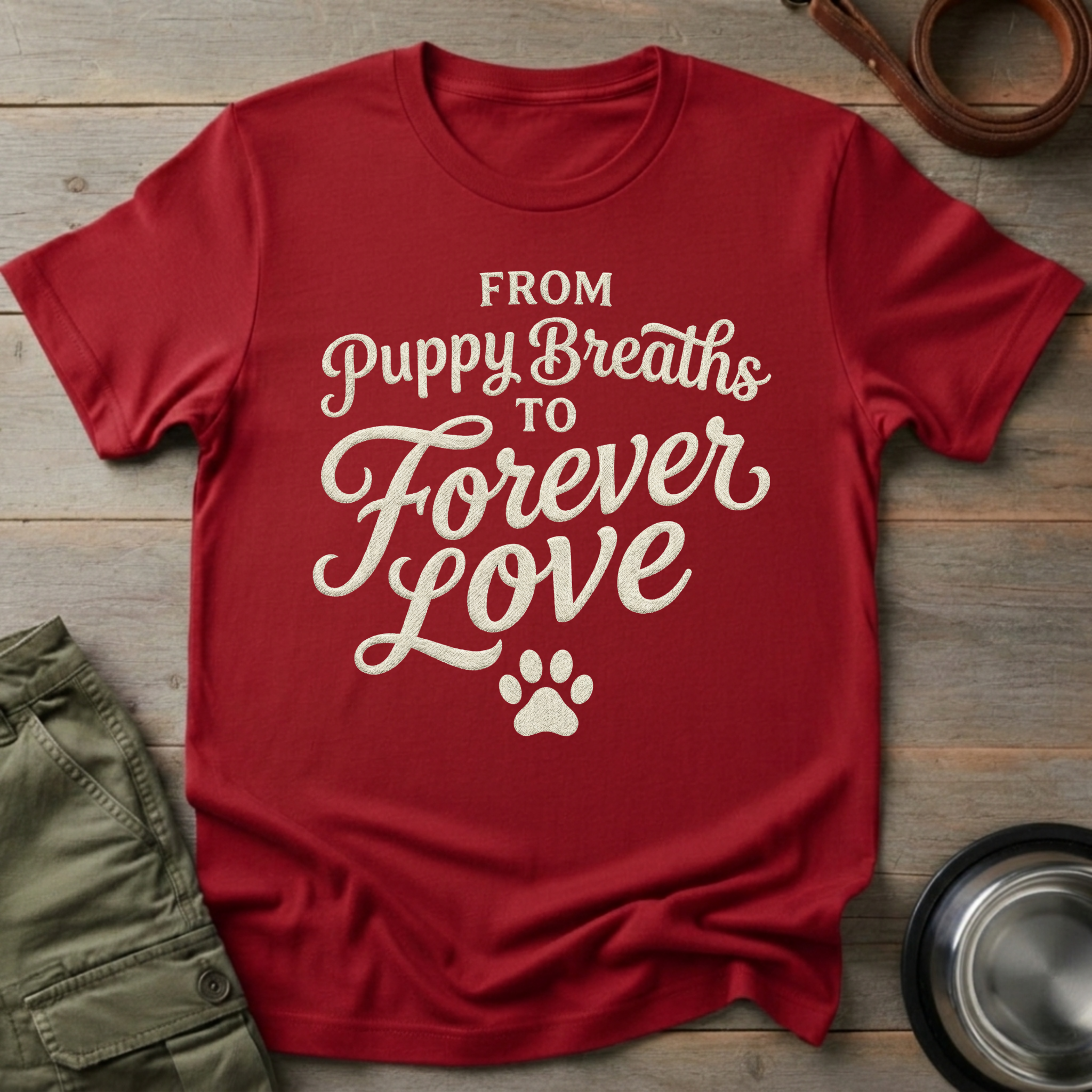 Puppy Breath Forever Love Tee
