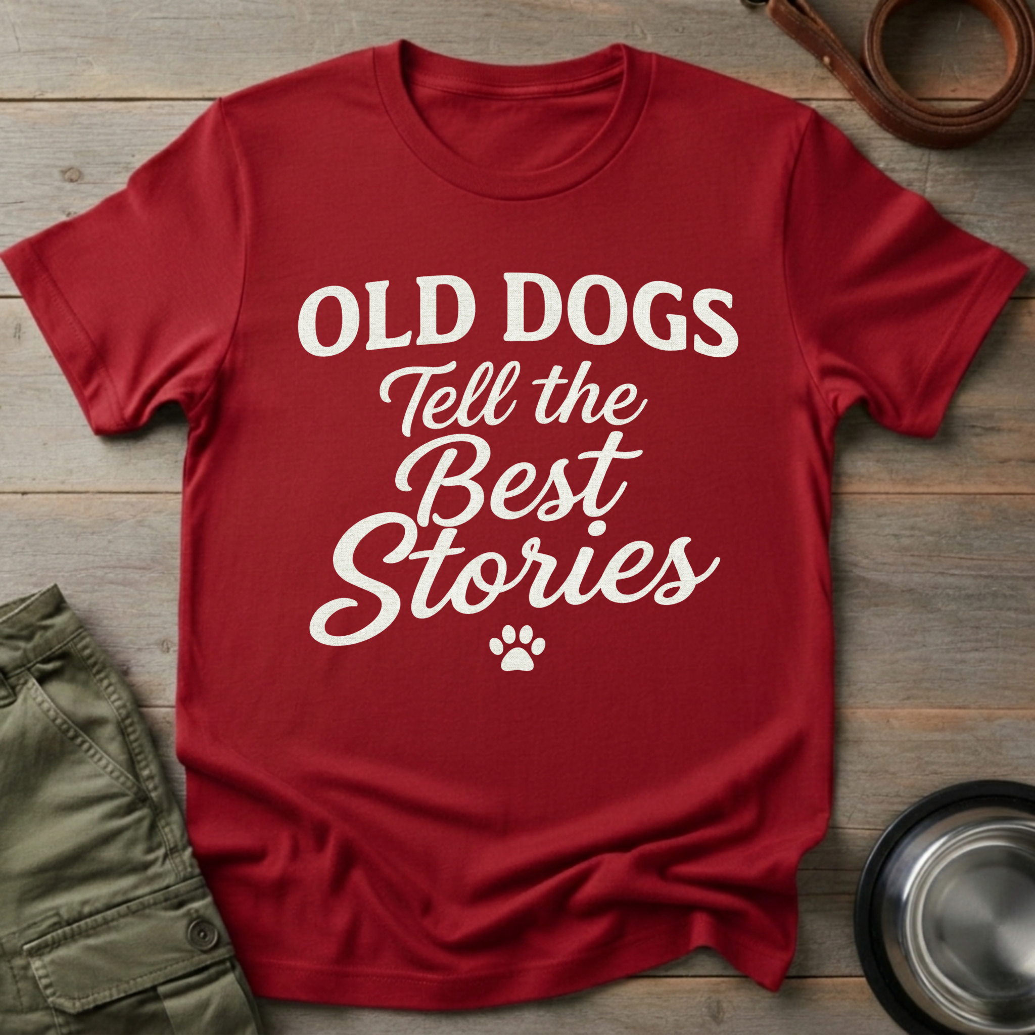 Old Dogs Best Stories Tee