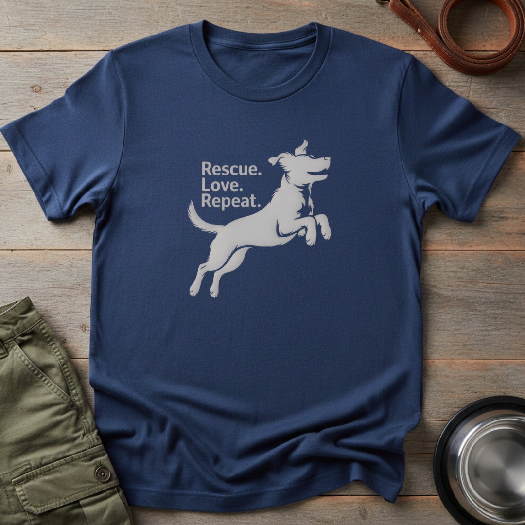 Rescue Love Repeat Tee