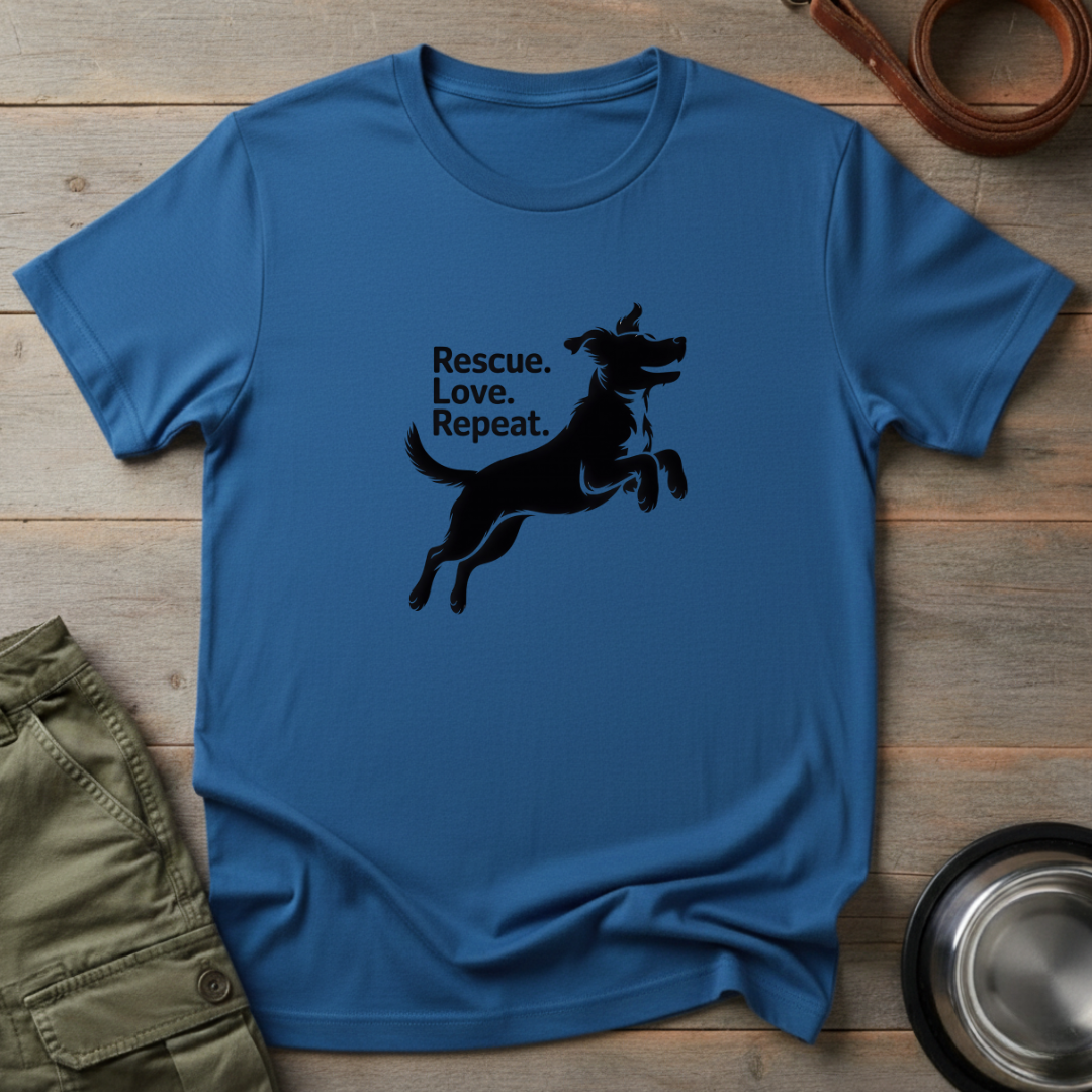 Rescue Love Repeat Tee