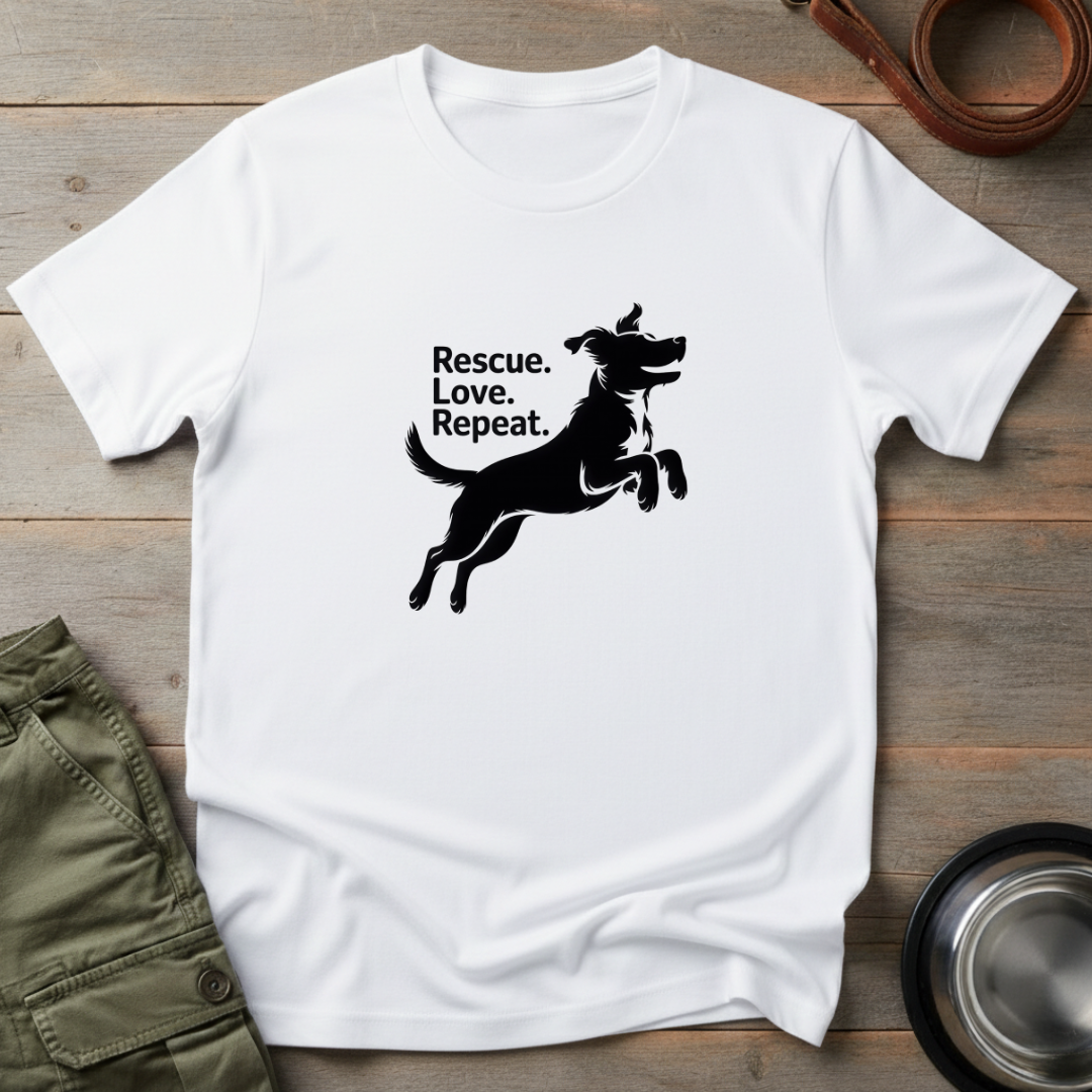 Rescue Love Repeat Tee