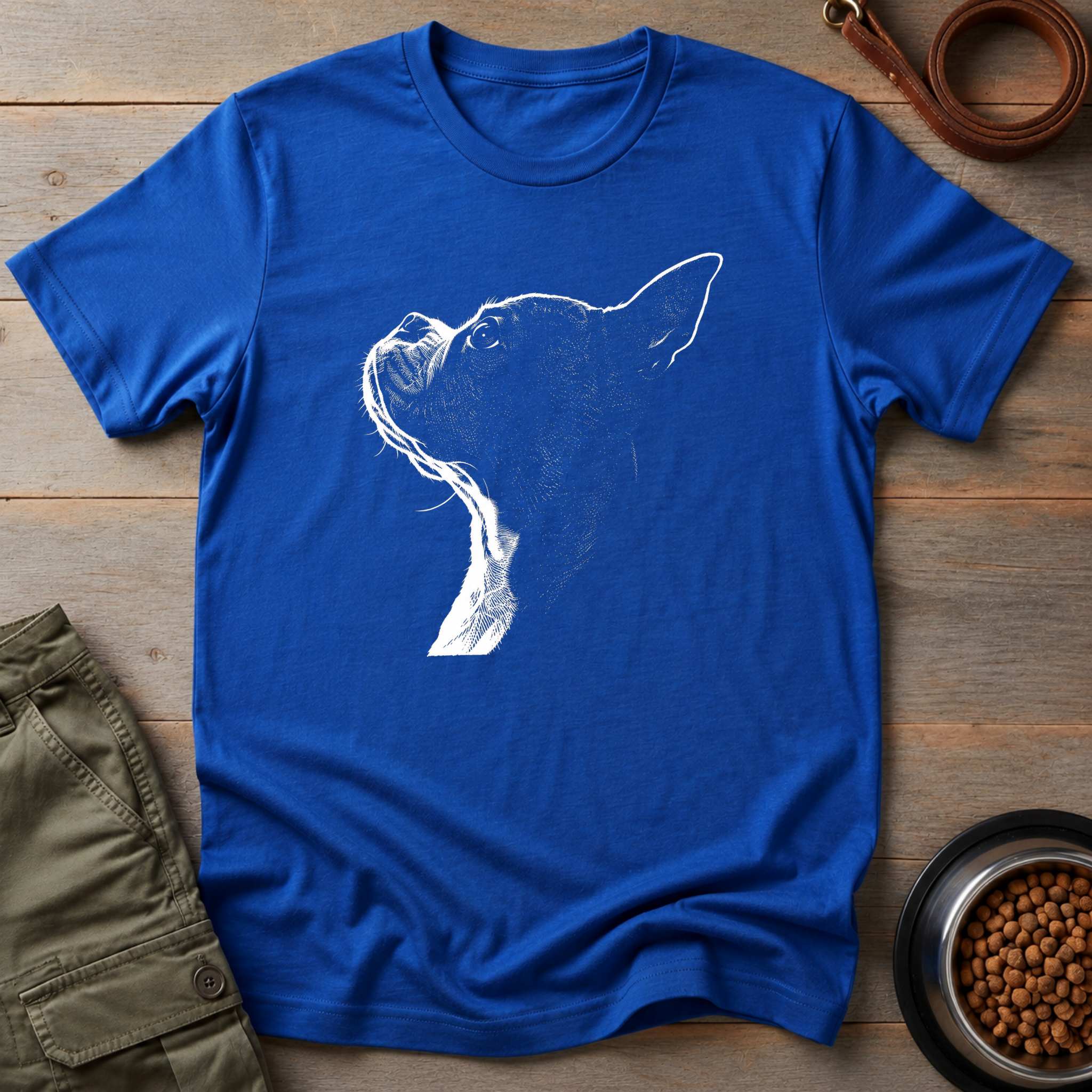 Boston Terrier Shadow Tee