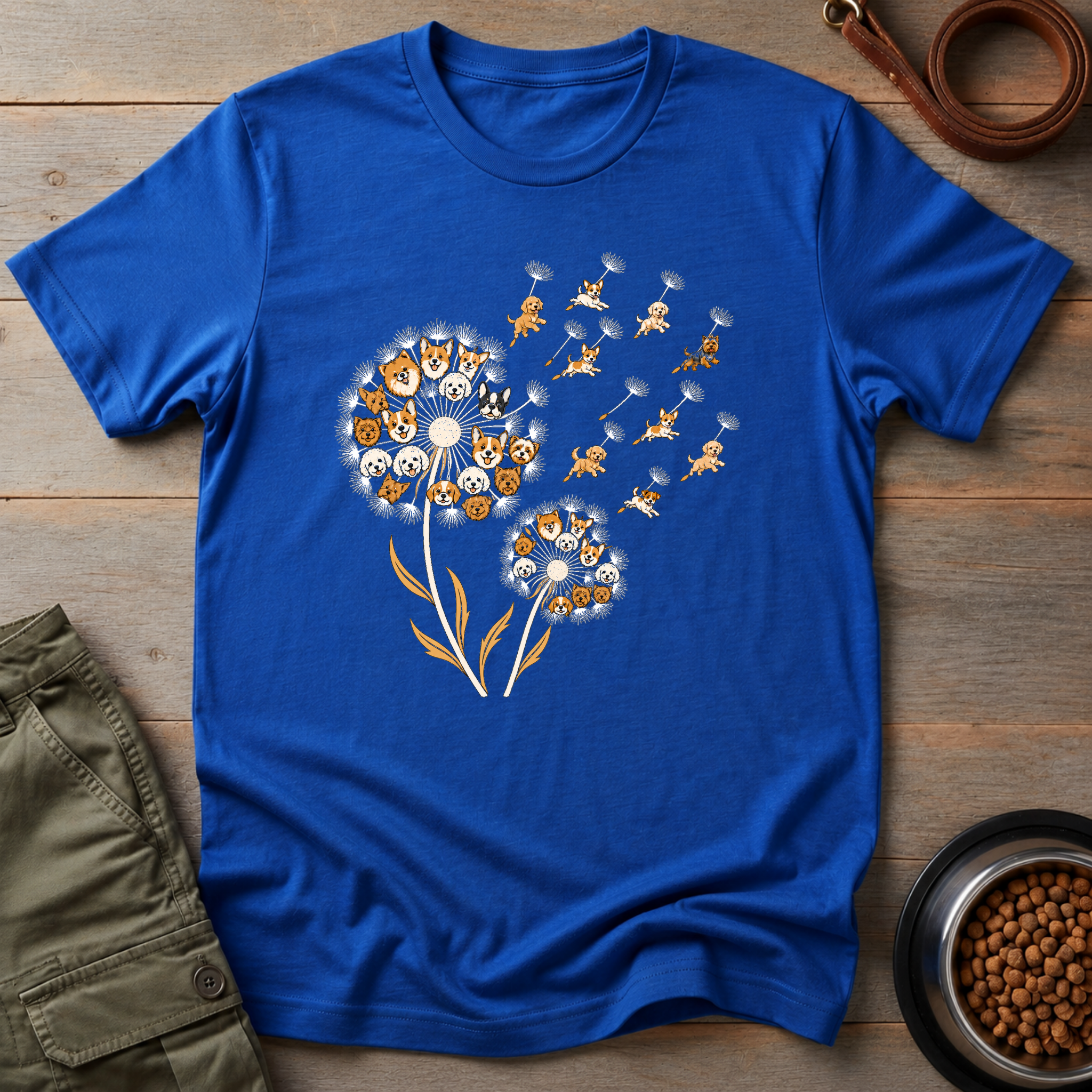 Dog Dandelion Tee