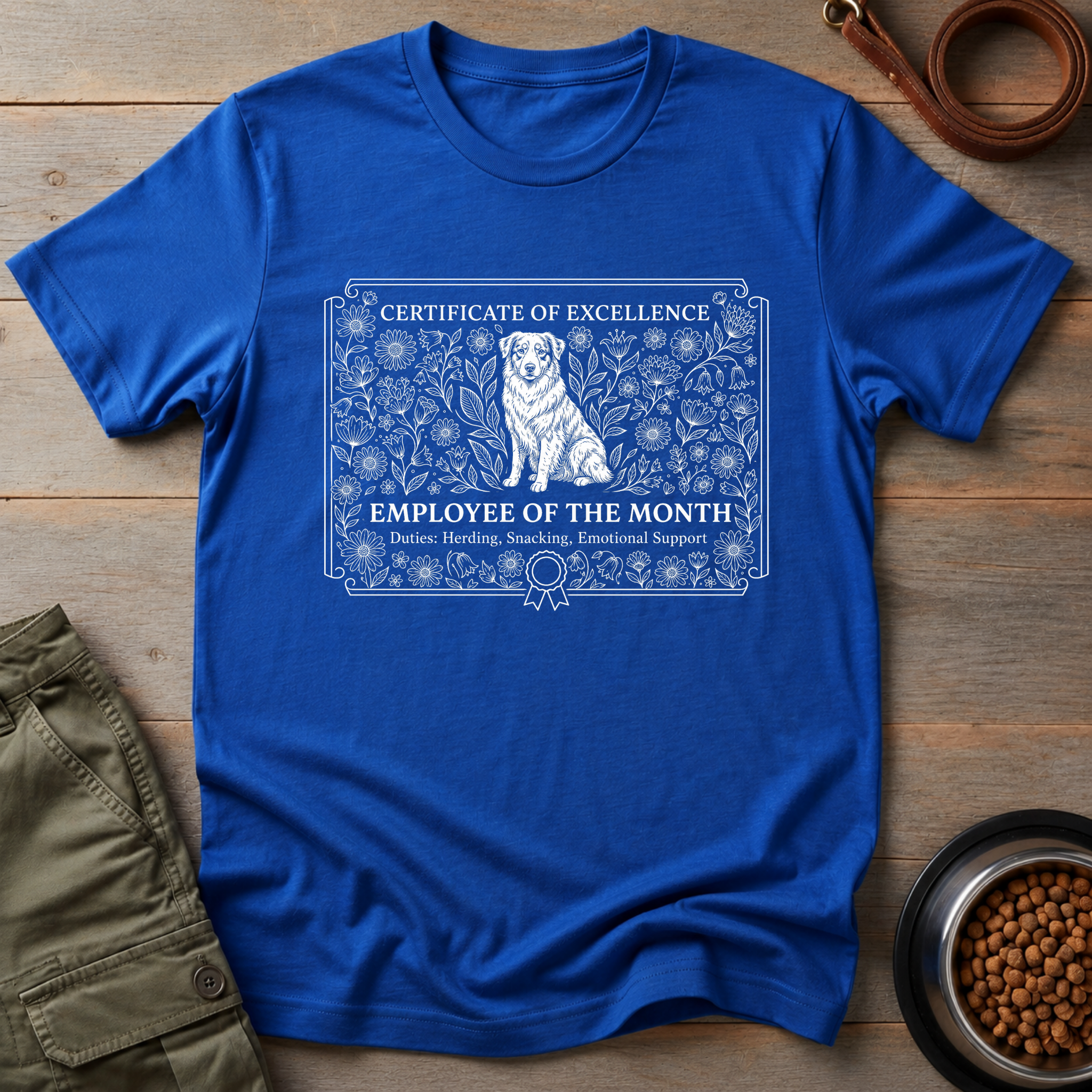 Australian Shepherd Employee of the Month Tee
