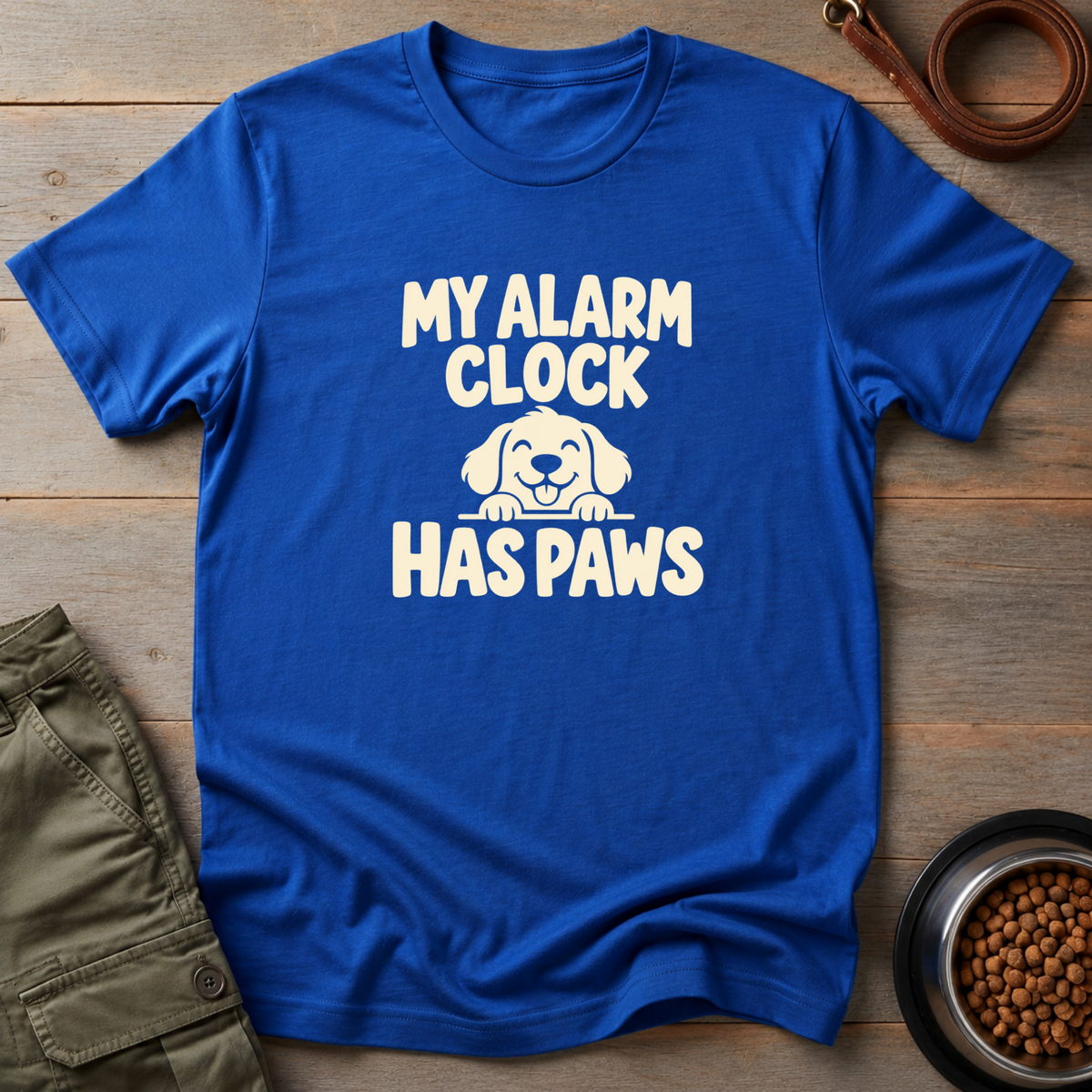 Paw Alarm Clock Tee