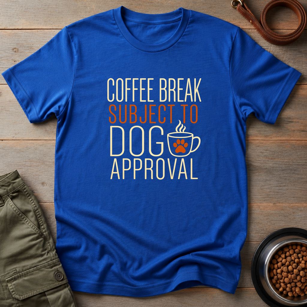 Coffee Dog Approval Tee