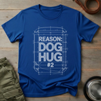 Dog Hug Blueprint Tee
