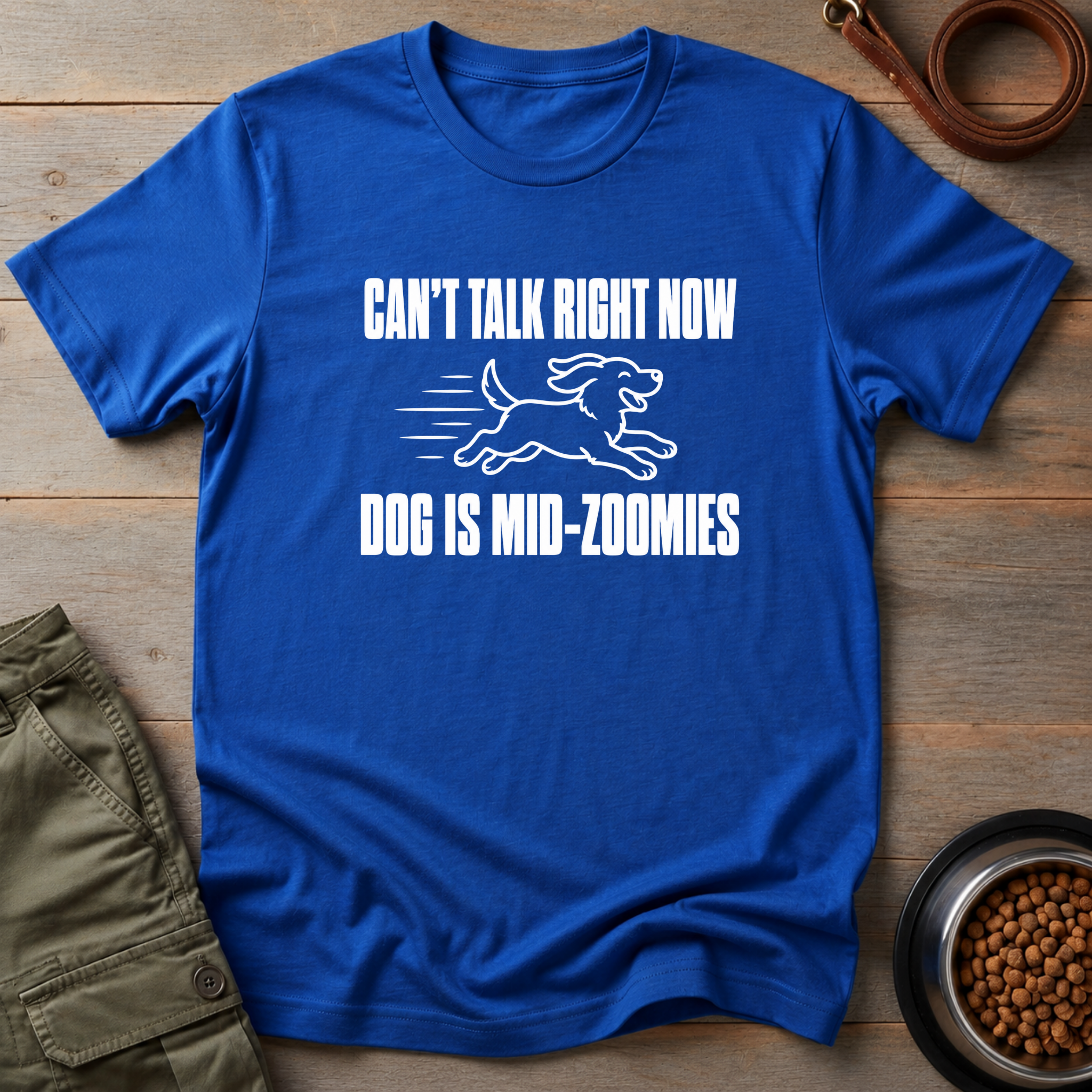 Dog Is Mid-Zoomies Vintage Tee