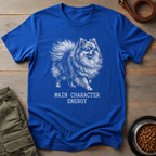 Pomeranian Main Character Energy Tee