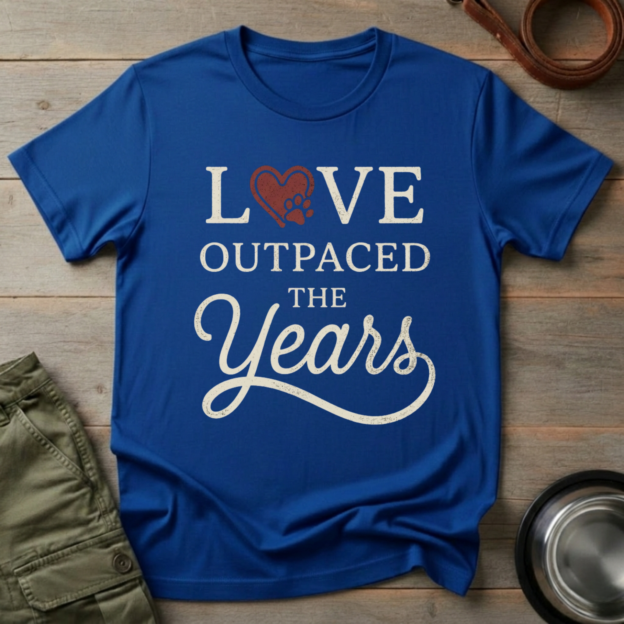 Love Outpaced Years Tee