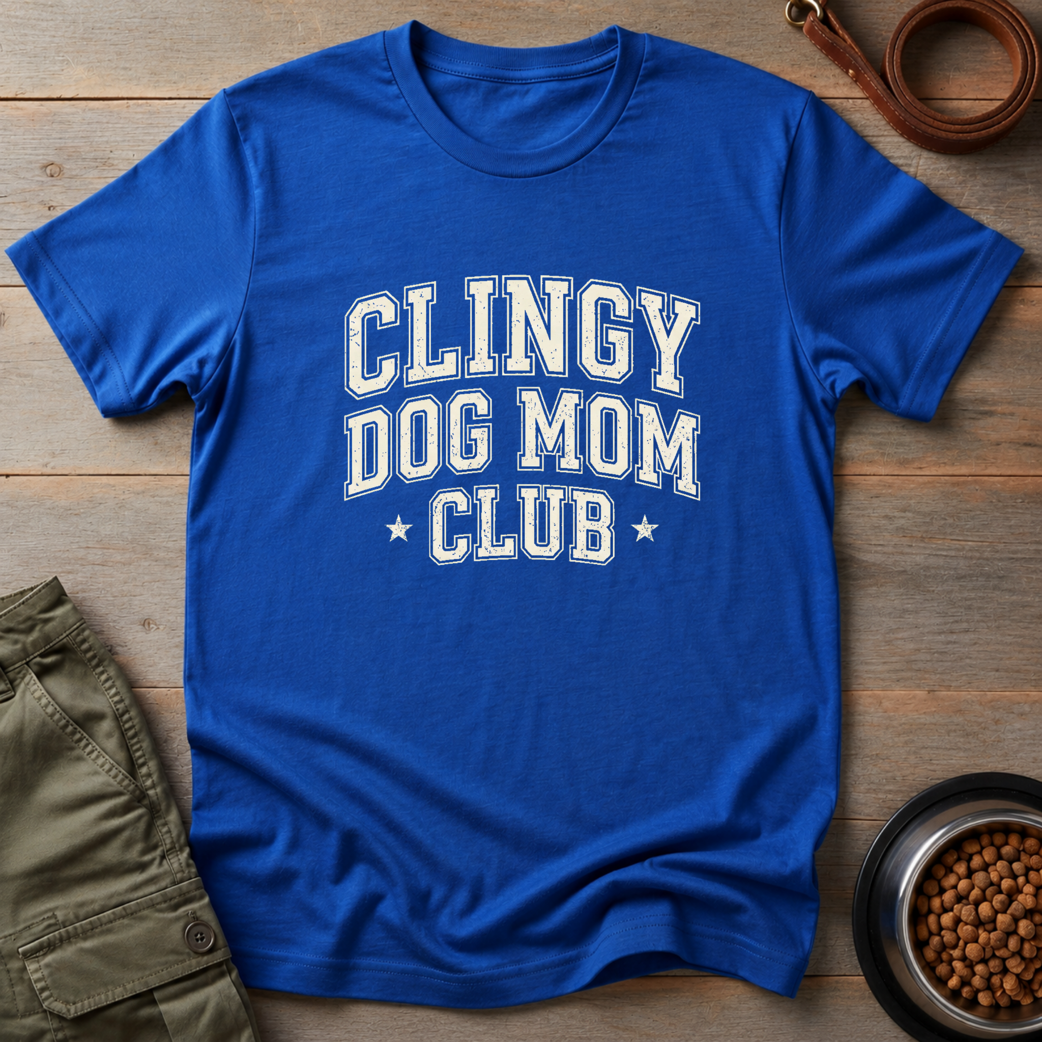 Clingy Dog Mom Club Tee