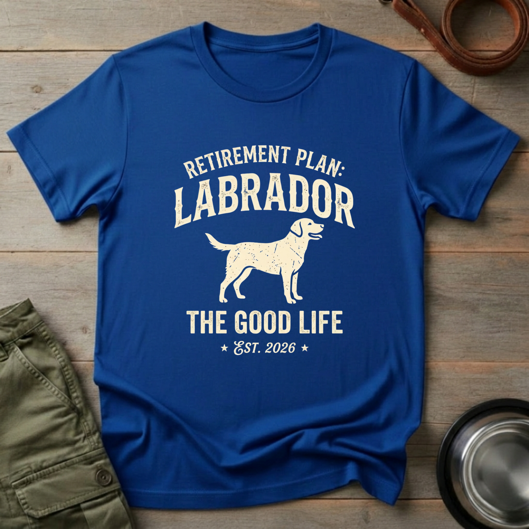 Labrador Retirement Plan Tee