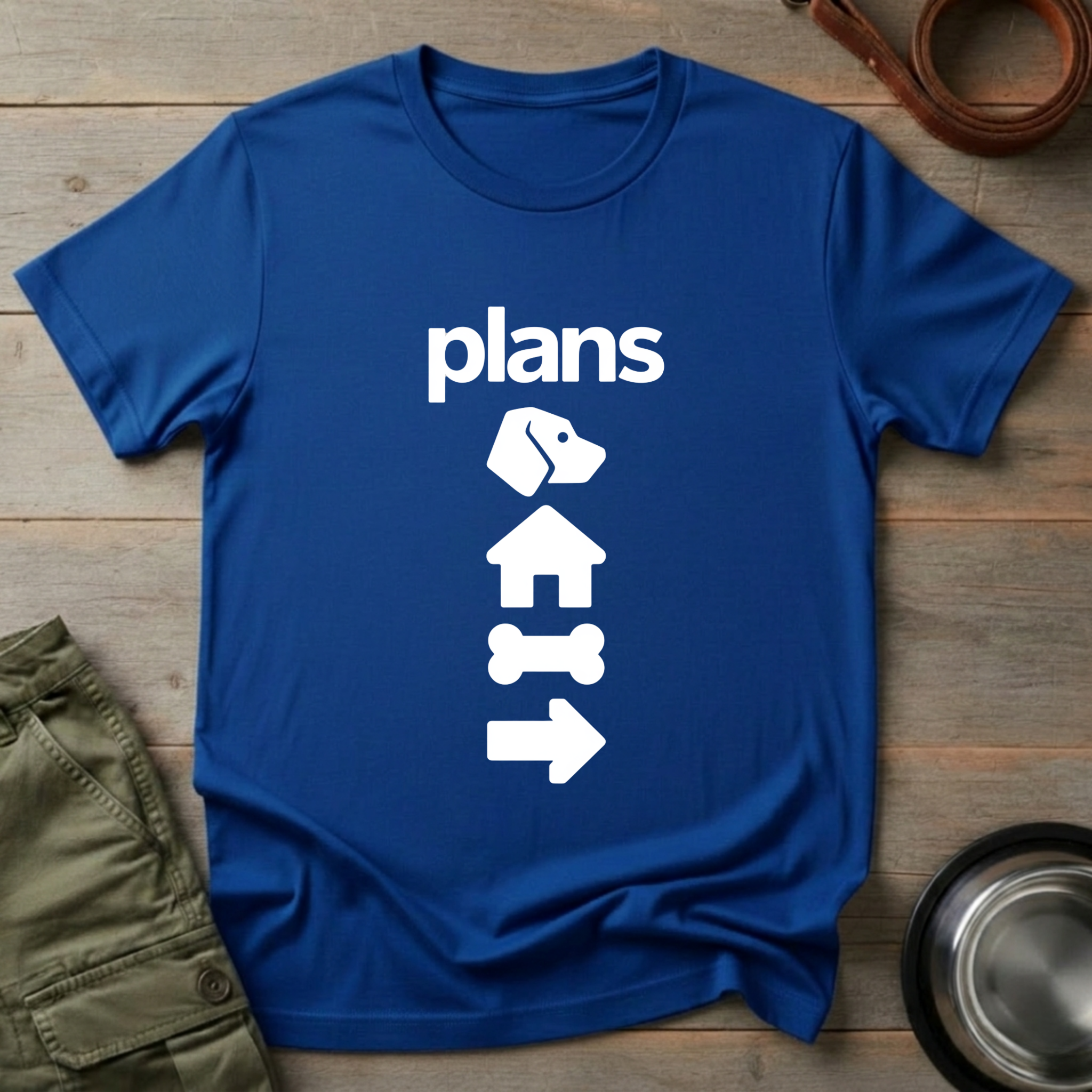 Weekend Plans Dog Life Tee