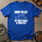 My Dog Staged A Protest Vintage Tee