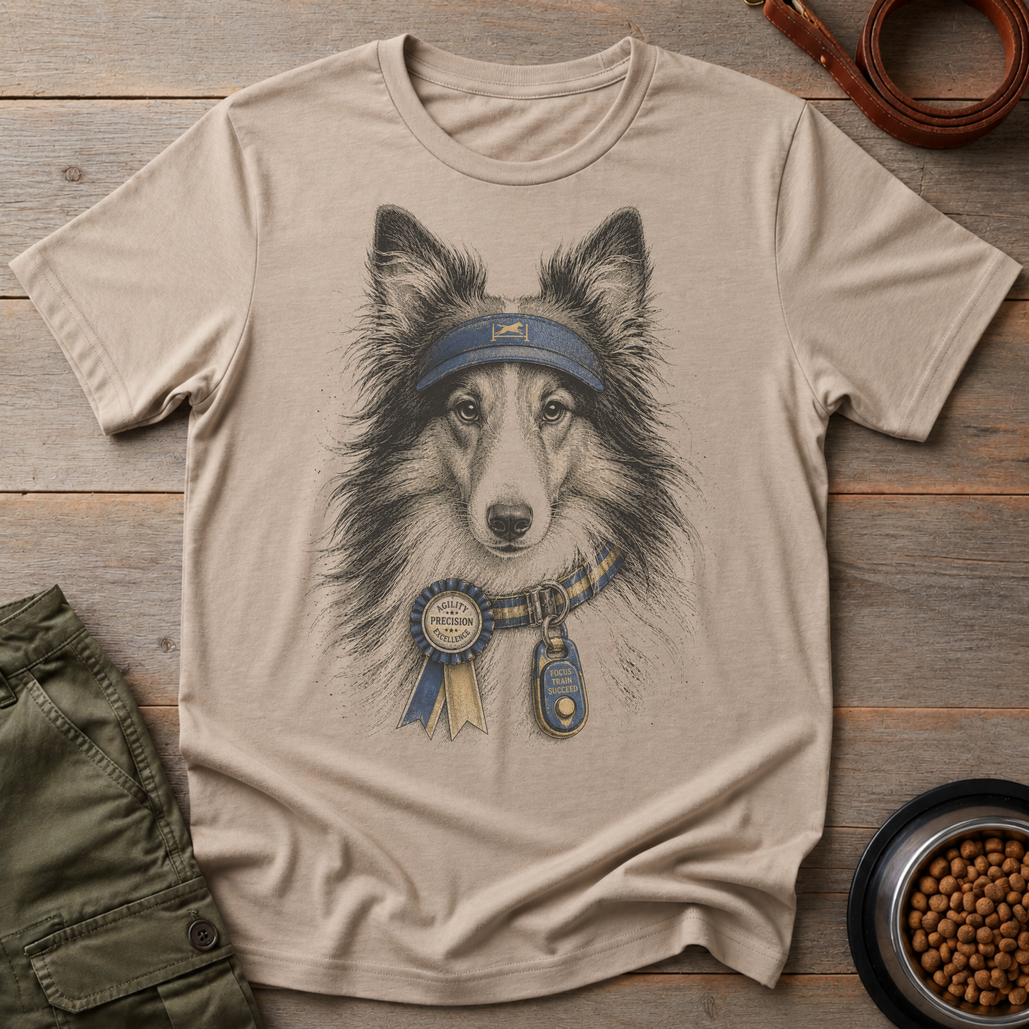 Shetland Sheepdog The Precision Runner Tee