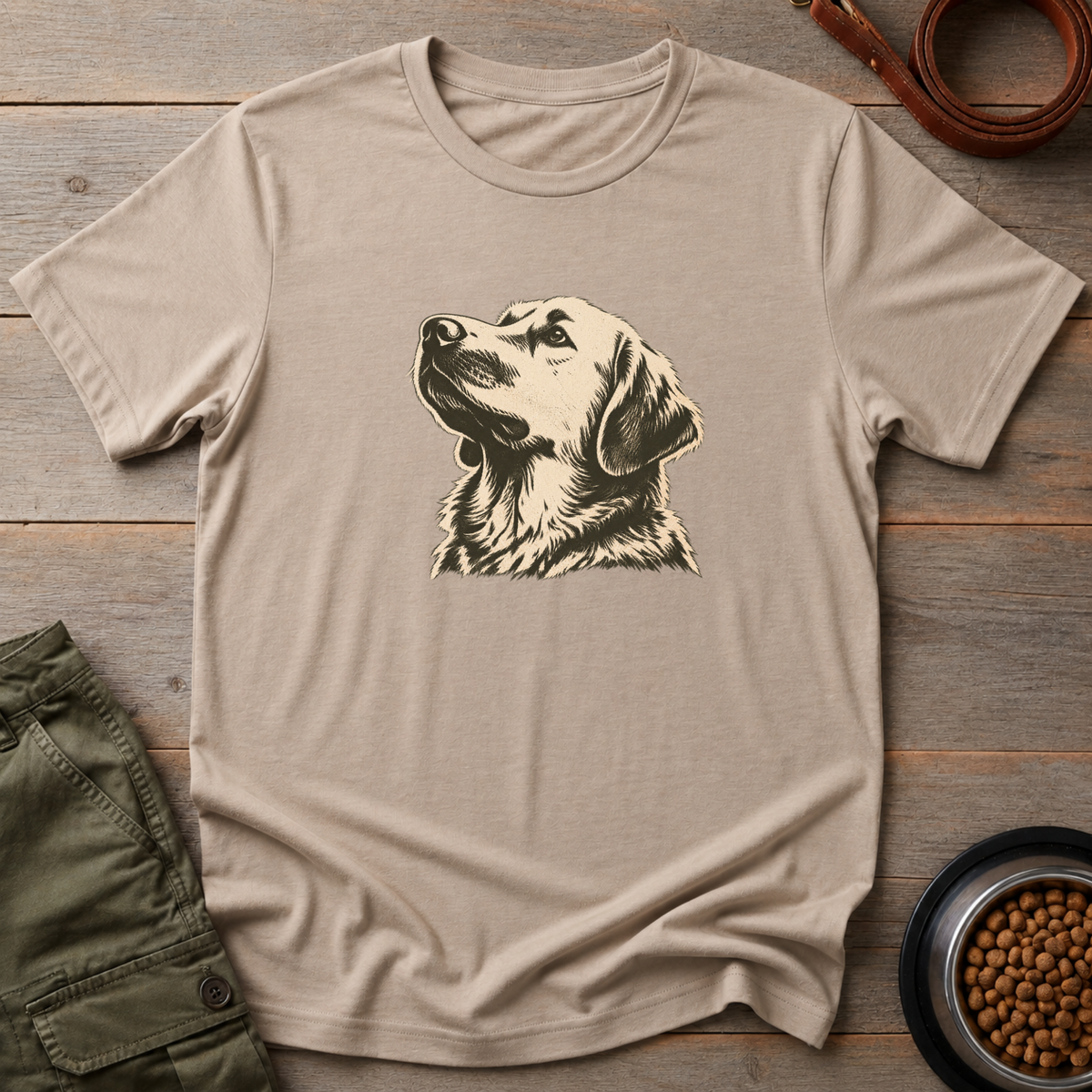 Vintage Bulldog Art Tee