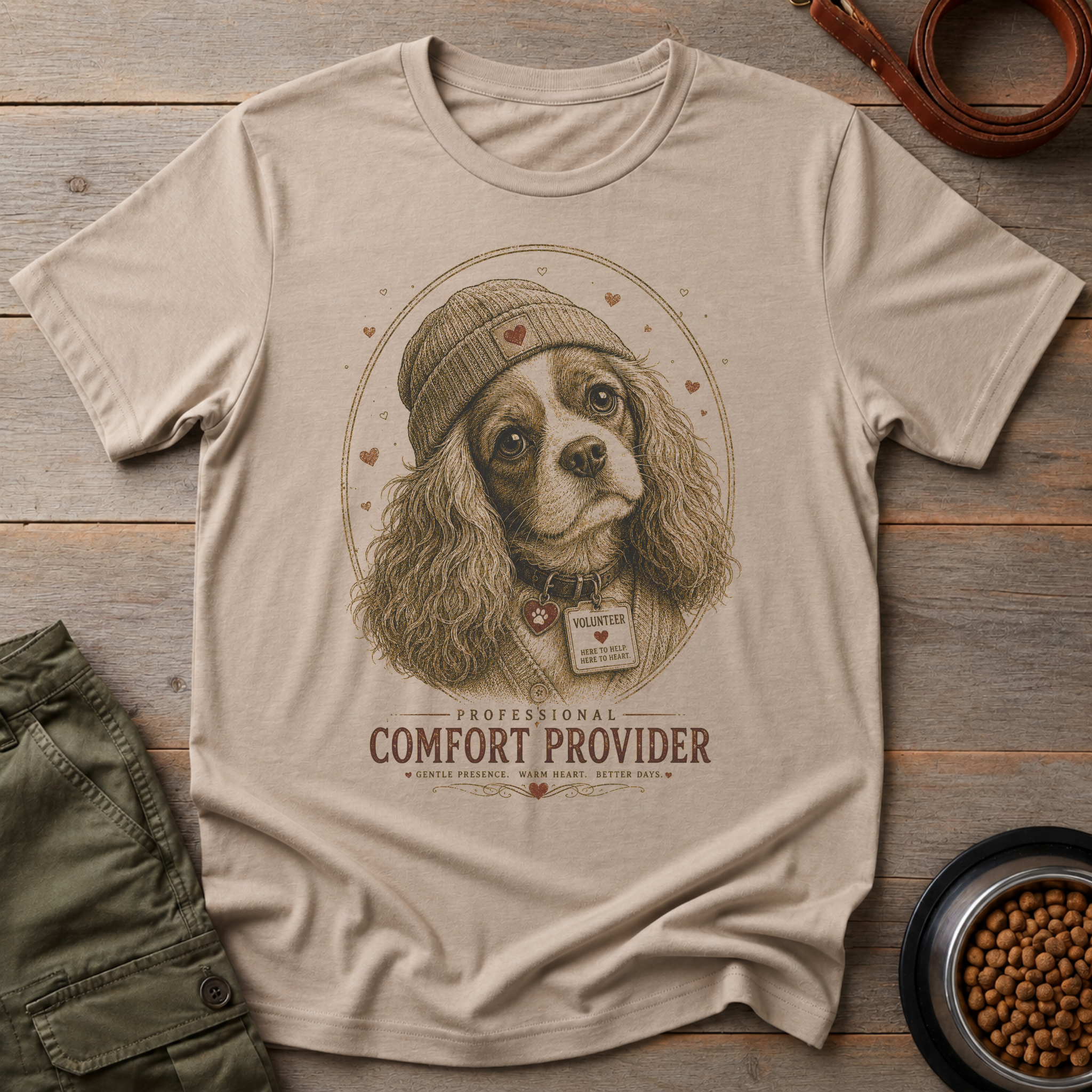 Cavalier King Charles Comfort Provider Tee