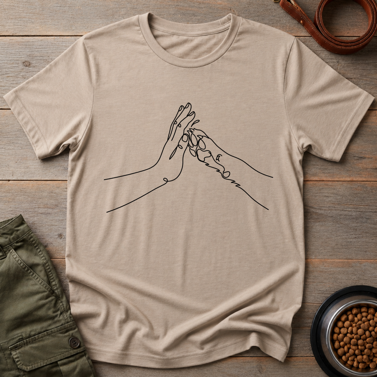 Dog Paw High Five Tee