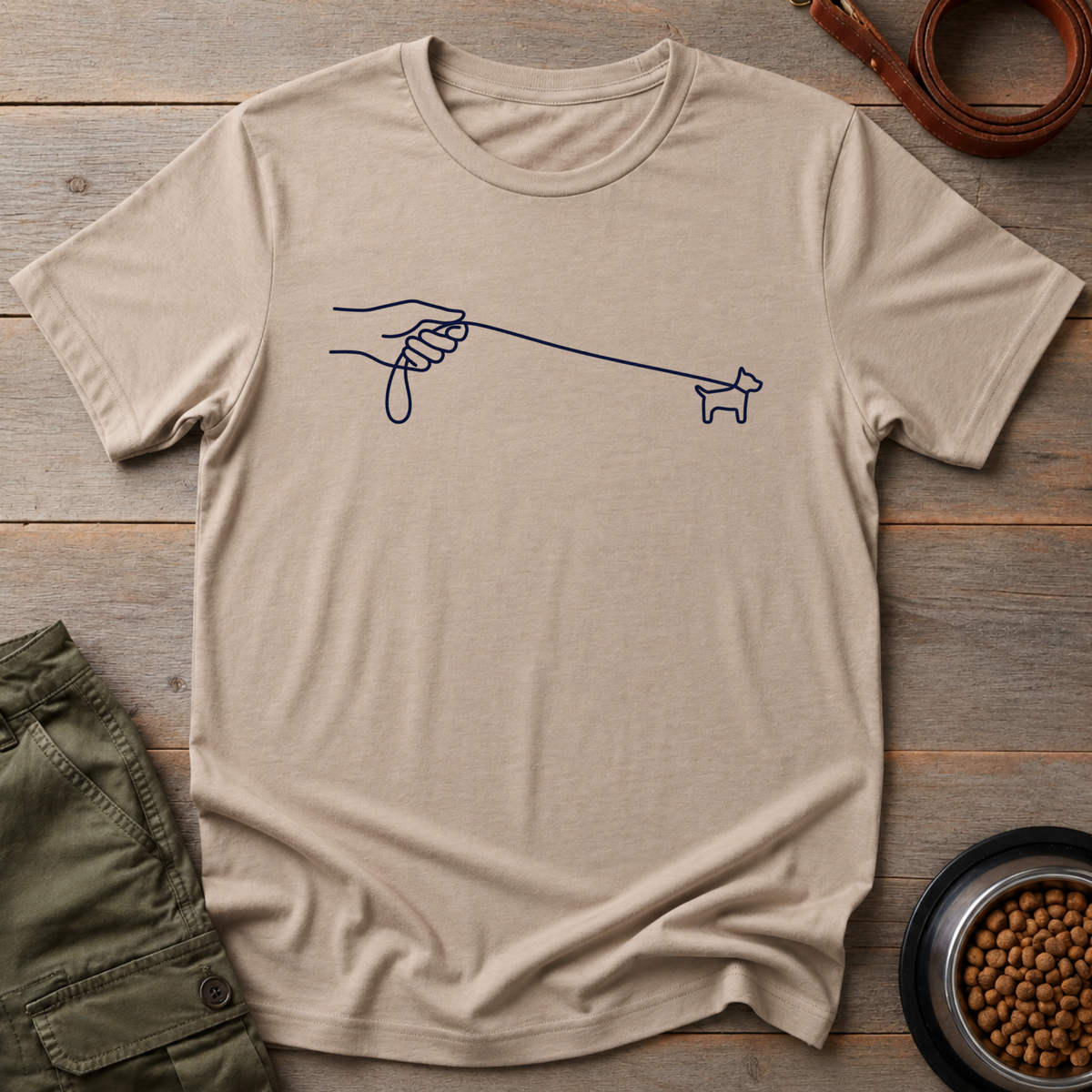 Dog Leash Walk Tee