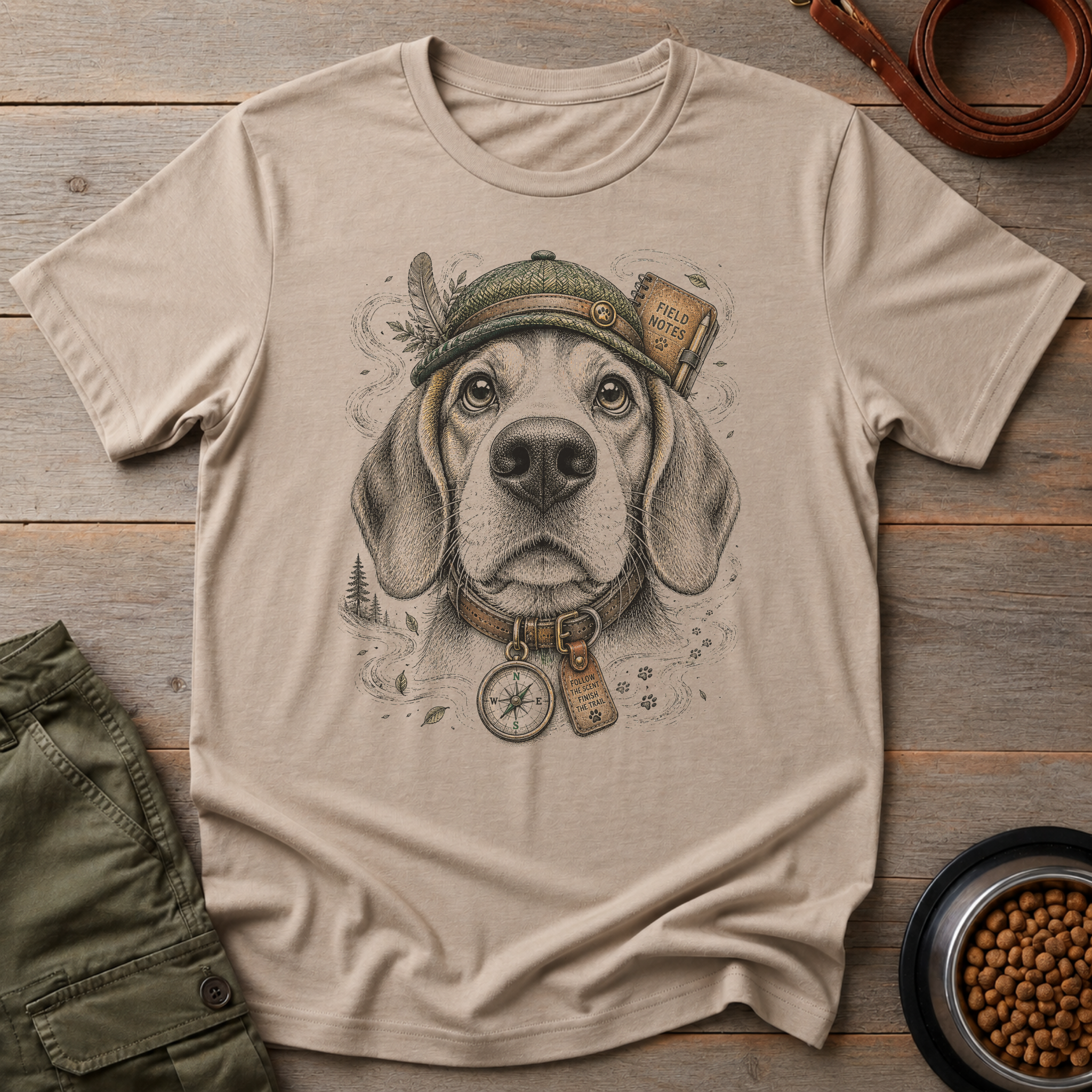 Beagle The Nose Knows Tee