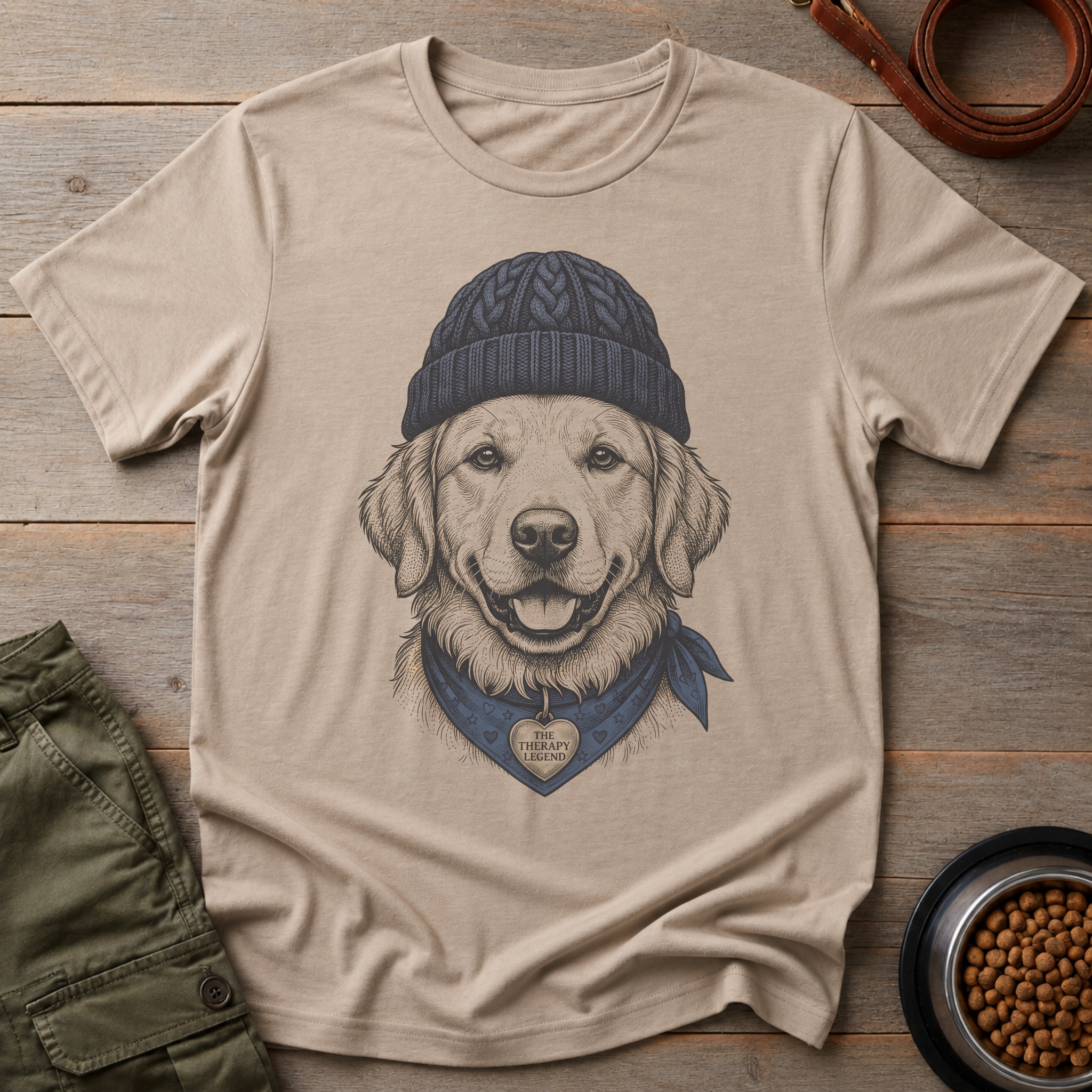 Golden Retriever The Therapy Legend Tee