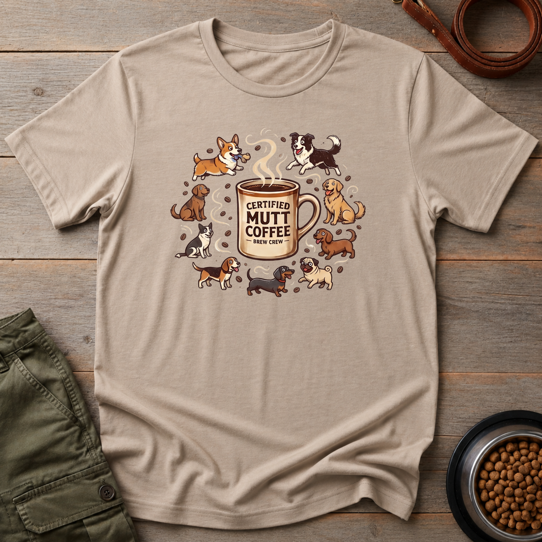 Certified Mutt Coffee Tee
