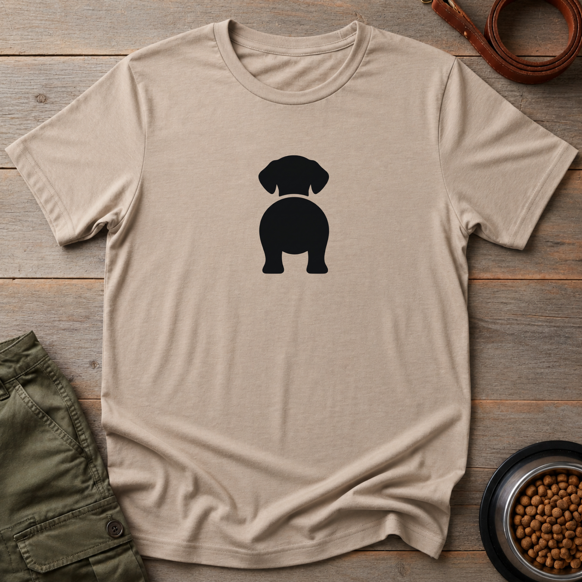 Minimal Dog Butt Tee