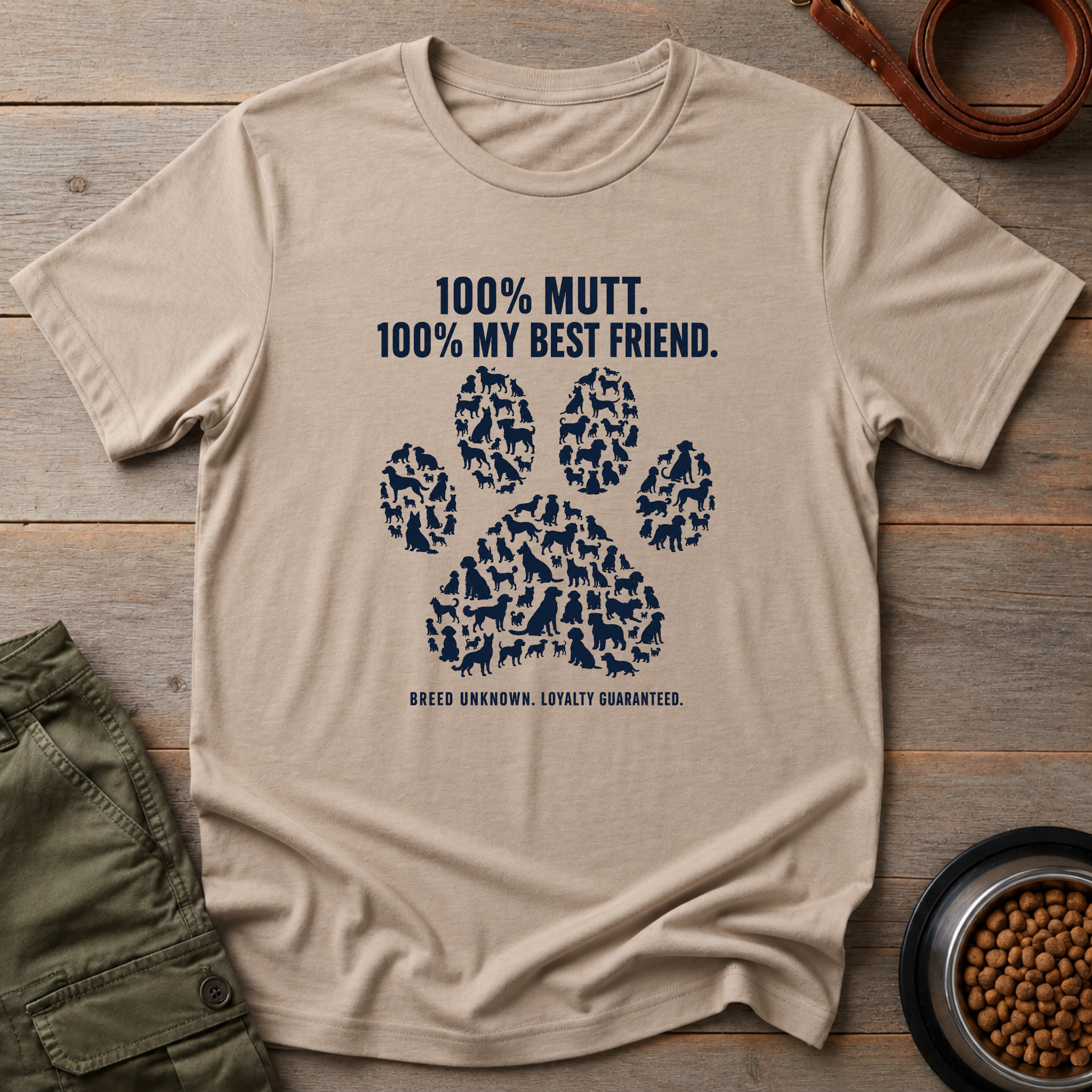 Mutt 100% My Best Friend Tee