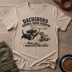 Dachshund Squirrel Rodeo Tee