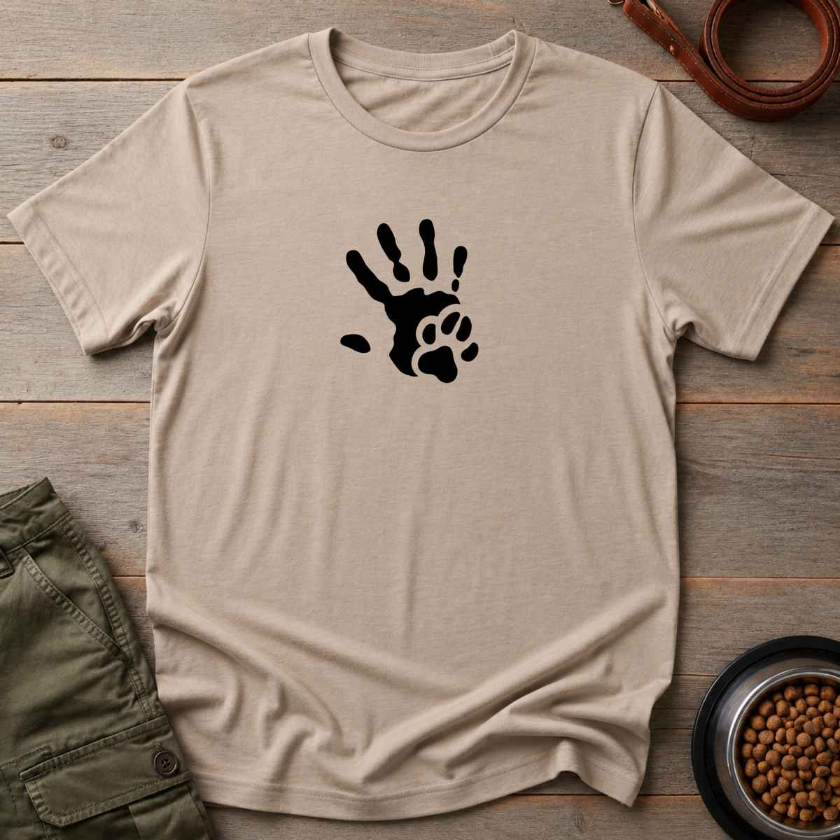 Hand Meets Paw Tee