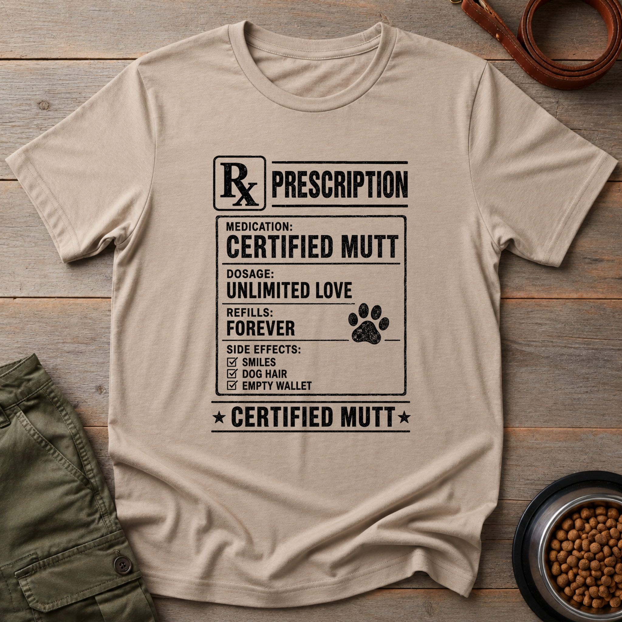 Certified Mutt Prescription Tee