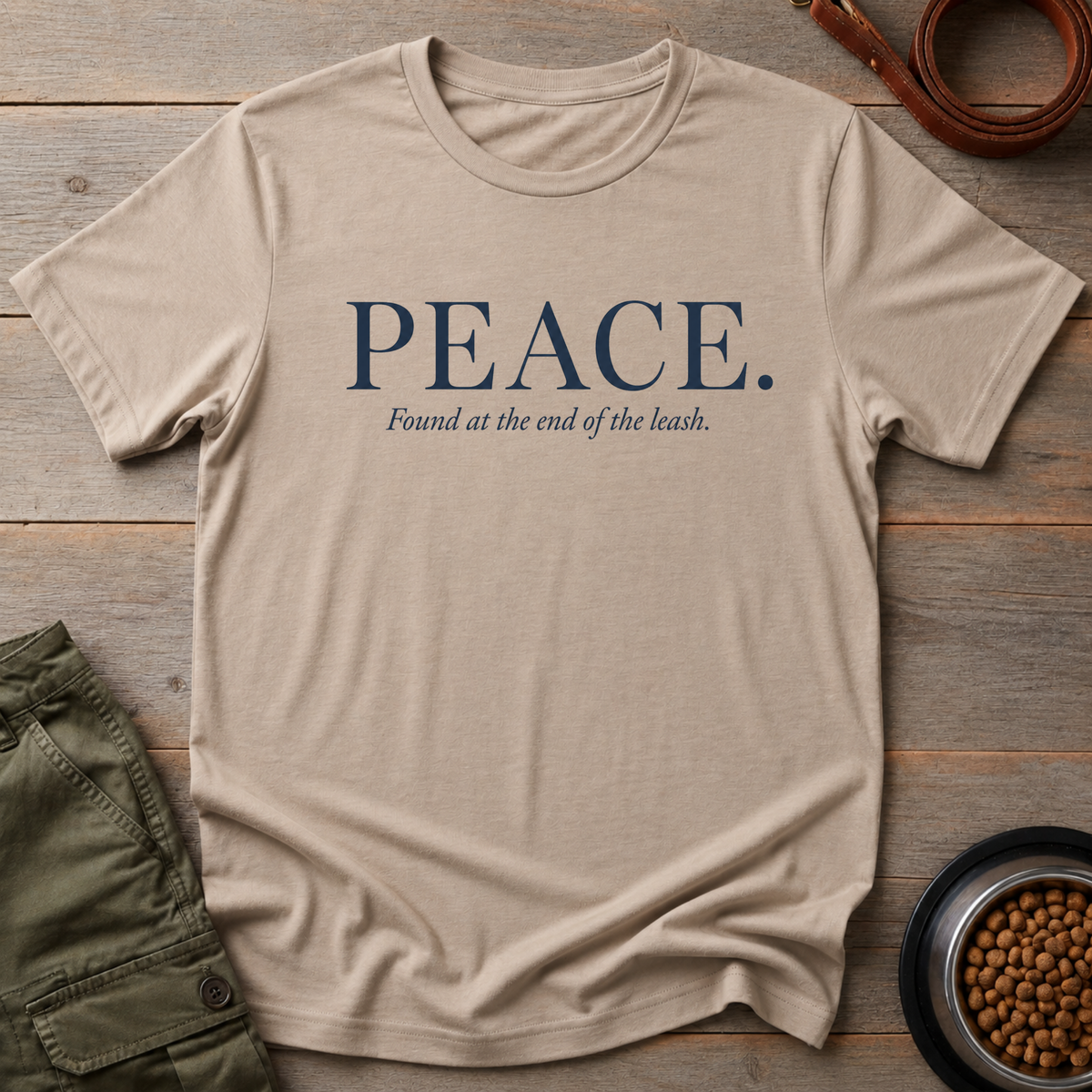 Leash Peace Dog Tee