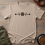 Paw Print Heartbeat Tee