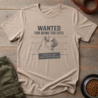 Pug Wanted For Being Too Cute Tee