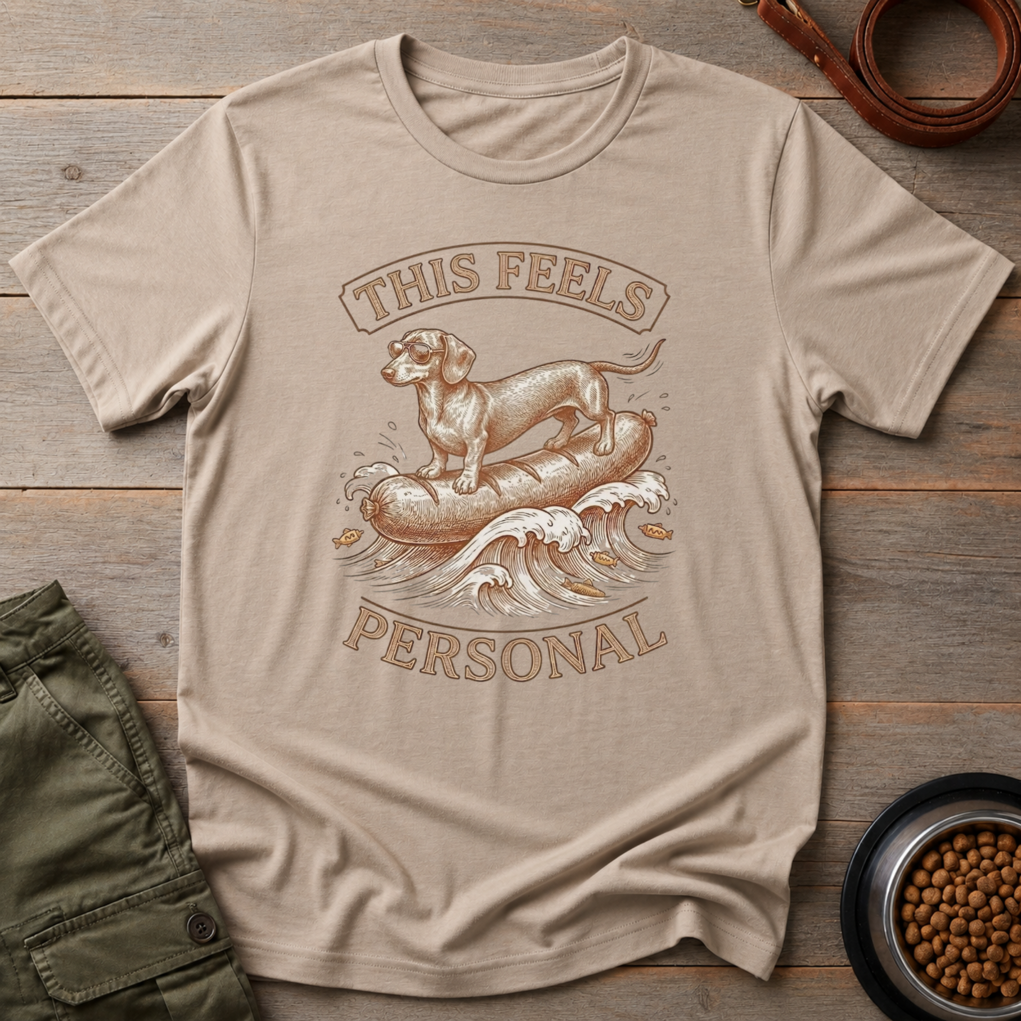 Dachshund This Feels Personal Tee