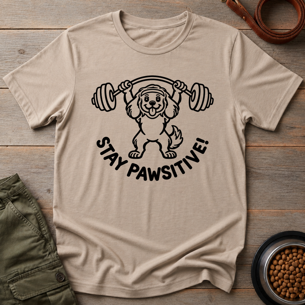 Pawsitive Dog Workout Tee