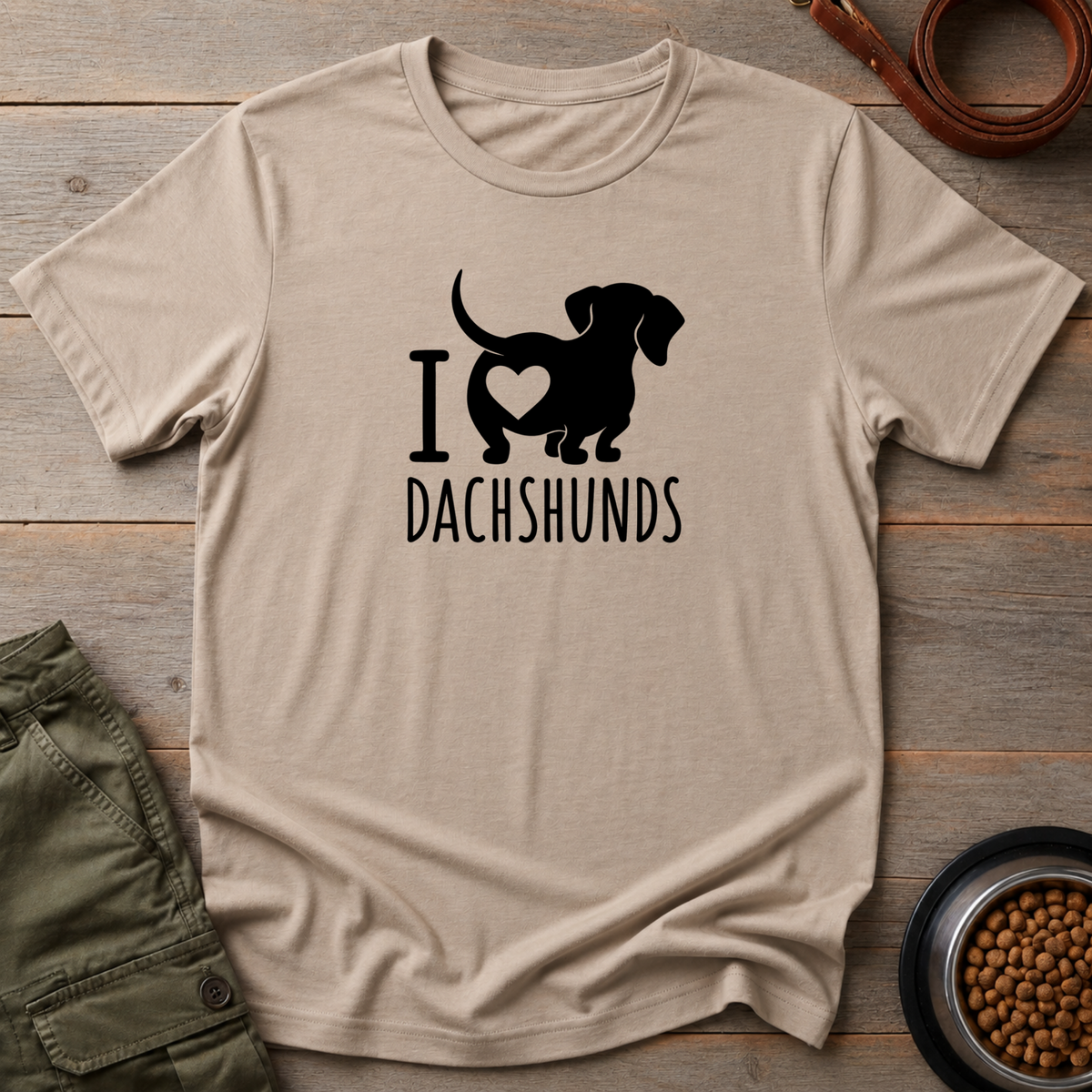 Devoted Dachshund Admirer Tee