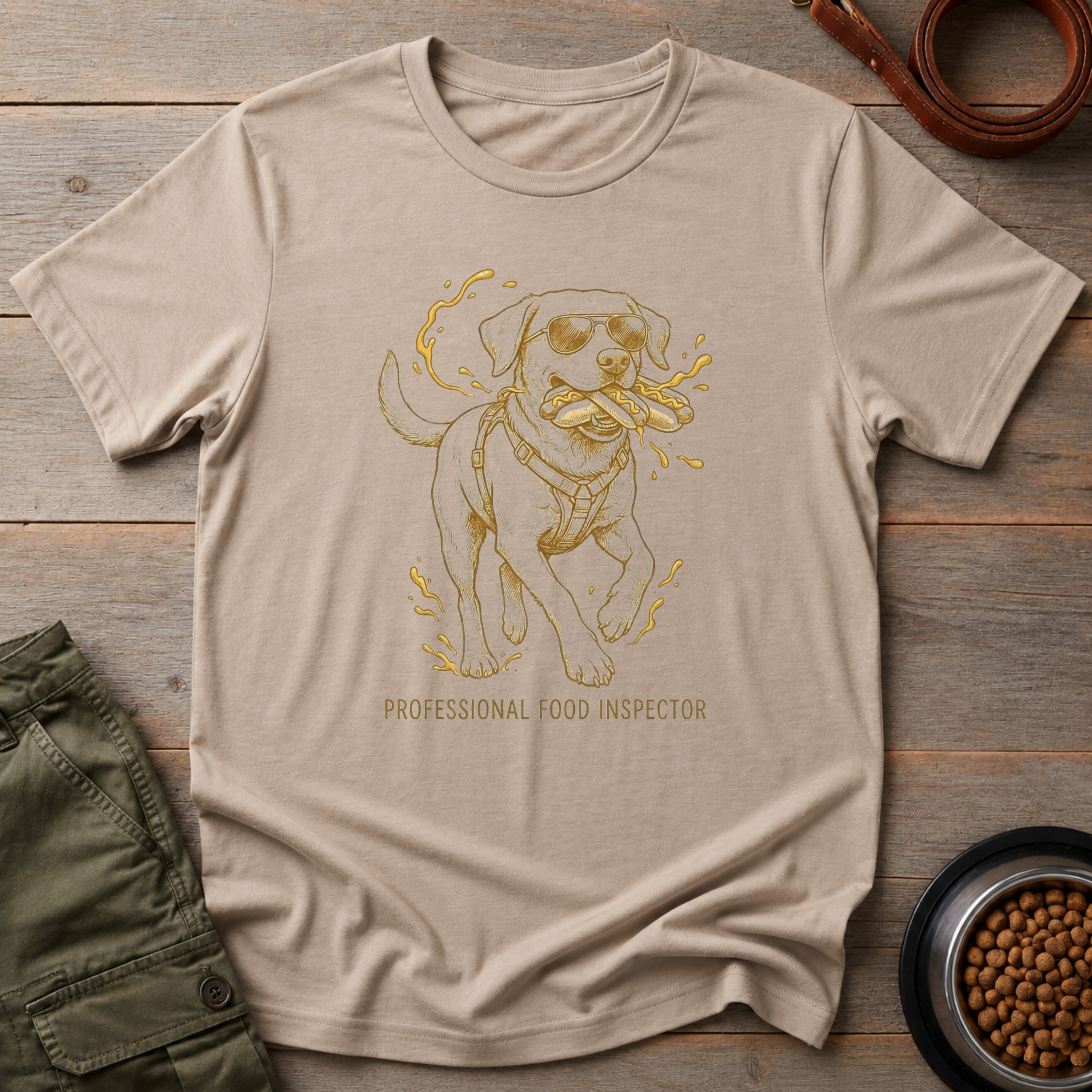 Labrador Professional Food Inspector Tee