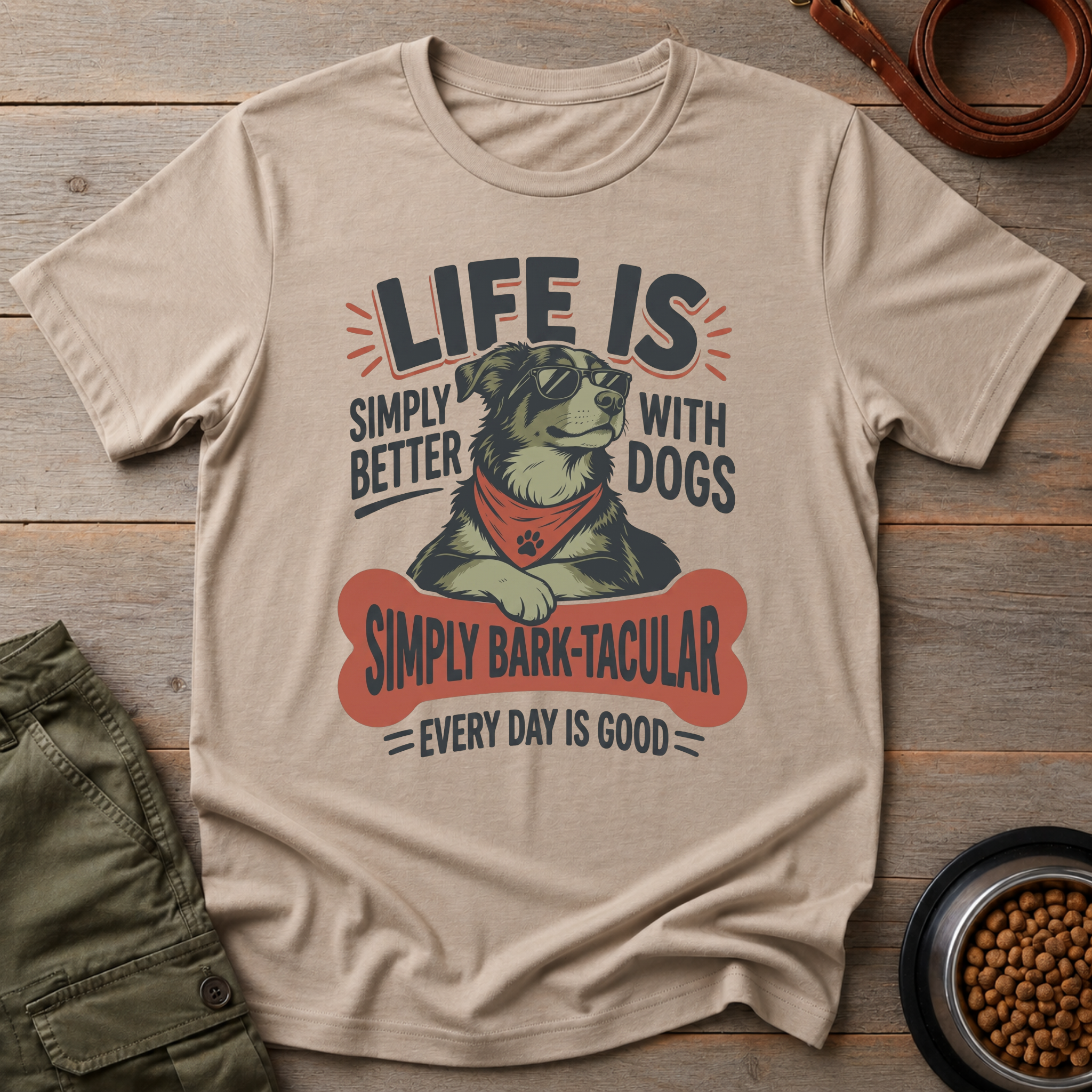 Life Is Better with Dogs Tee