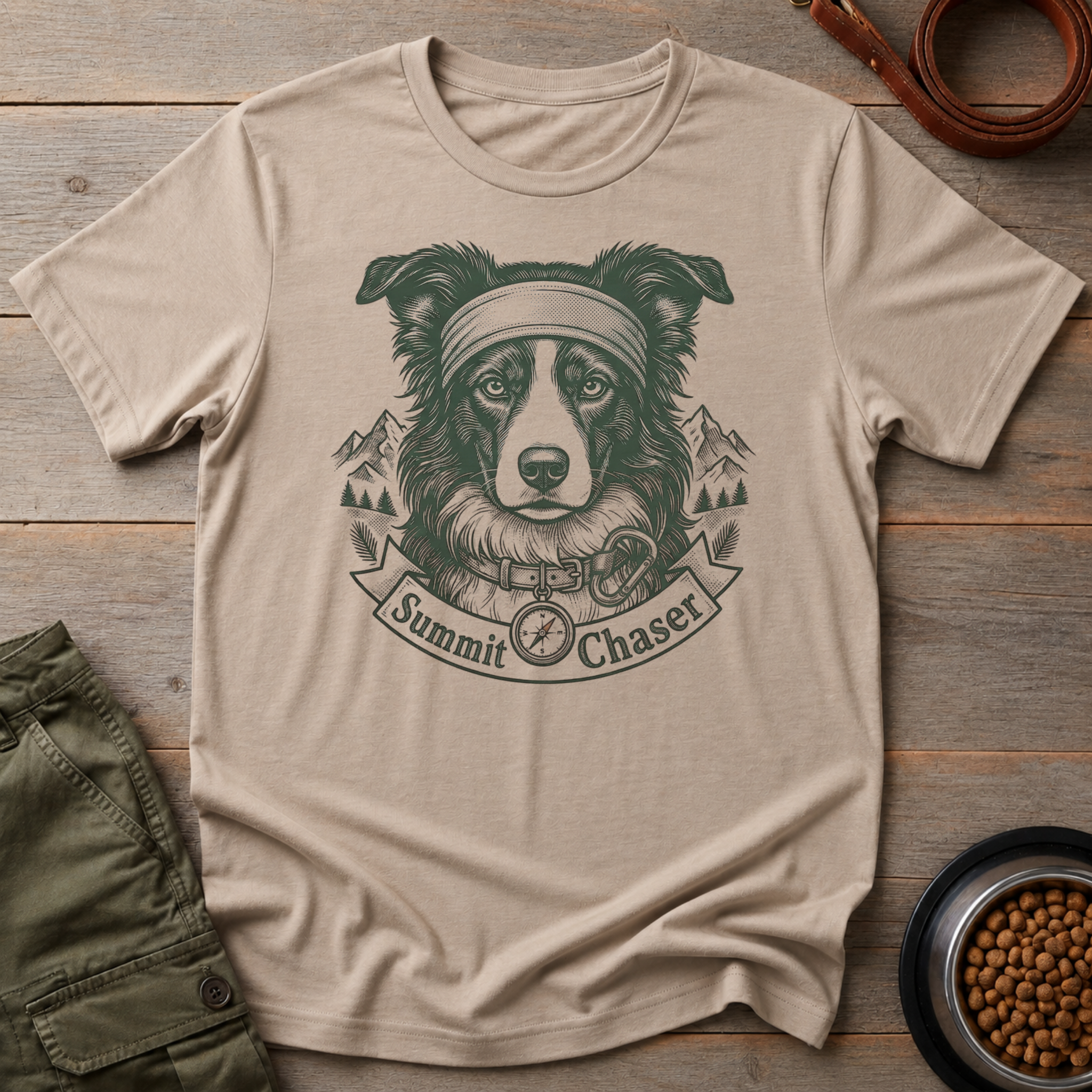 Border Collie Summit Chaser Tee