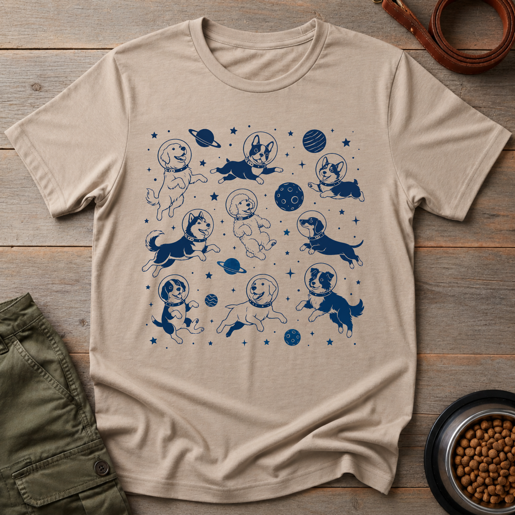 Dogs In Space Tee