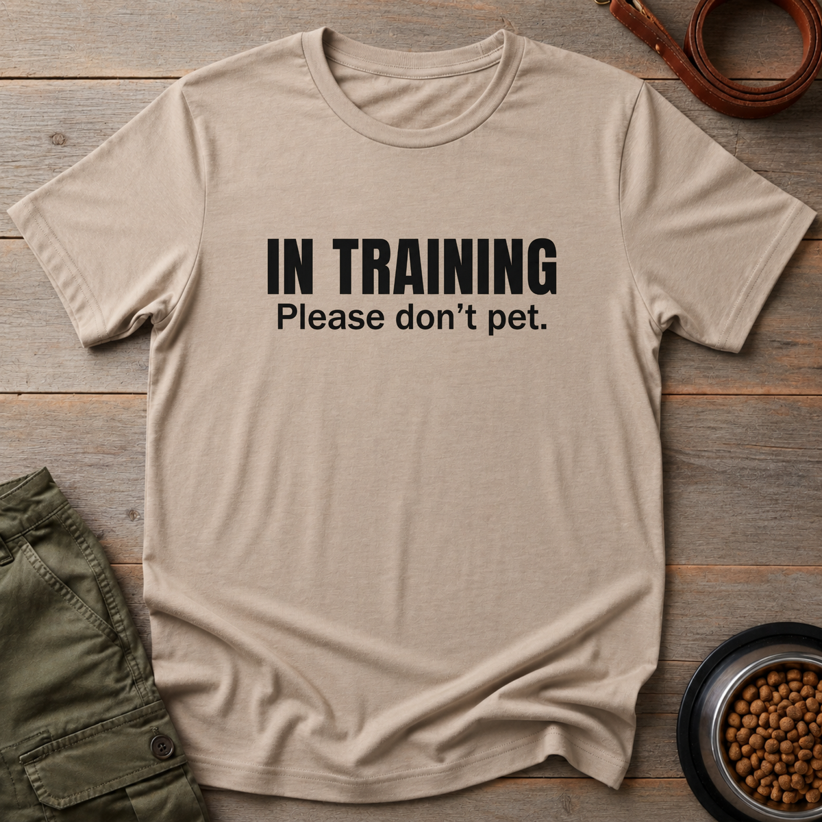 Dog Training Do Not Pet Tee