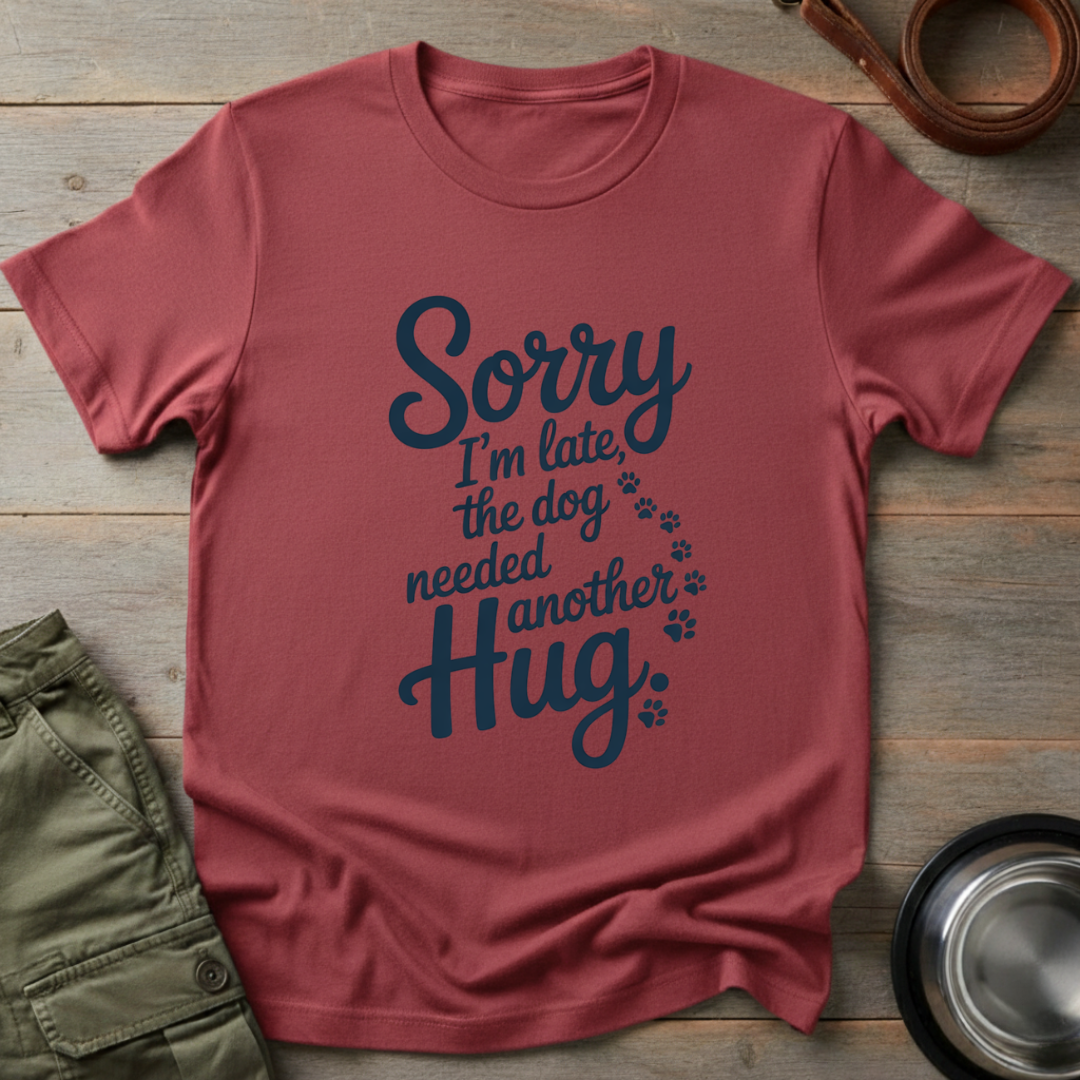 Sorry I’m Late Hug Tee
