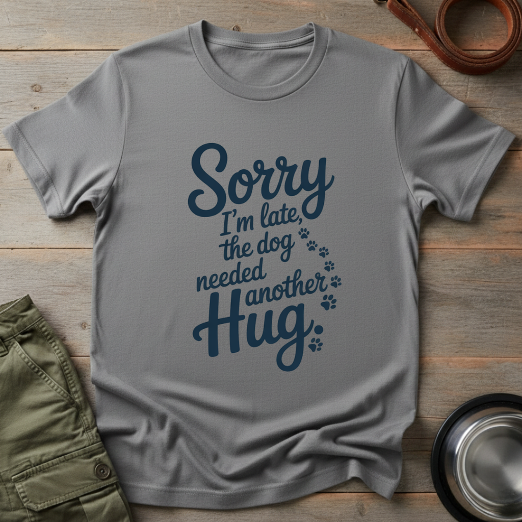 Sorry I’m Late Hug Tee