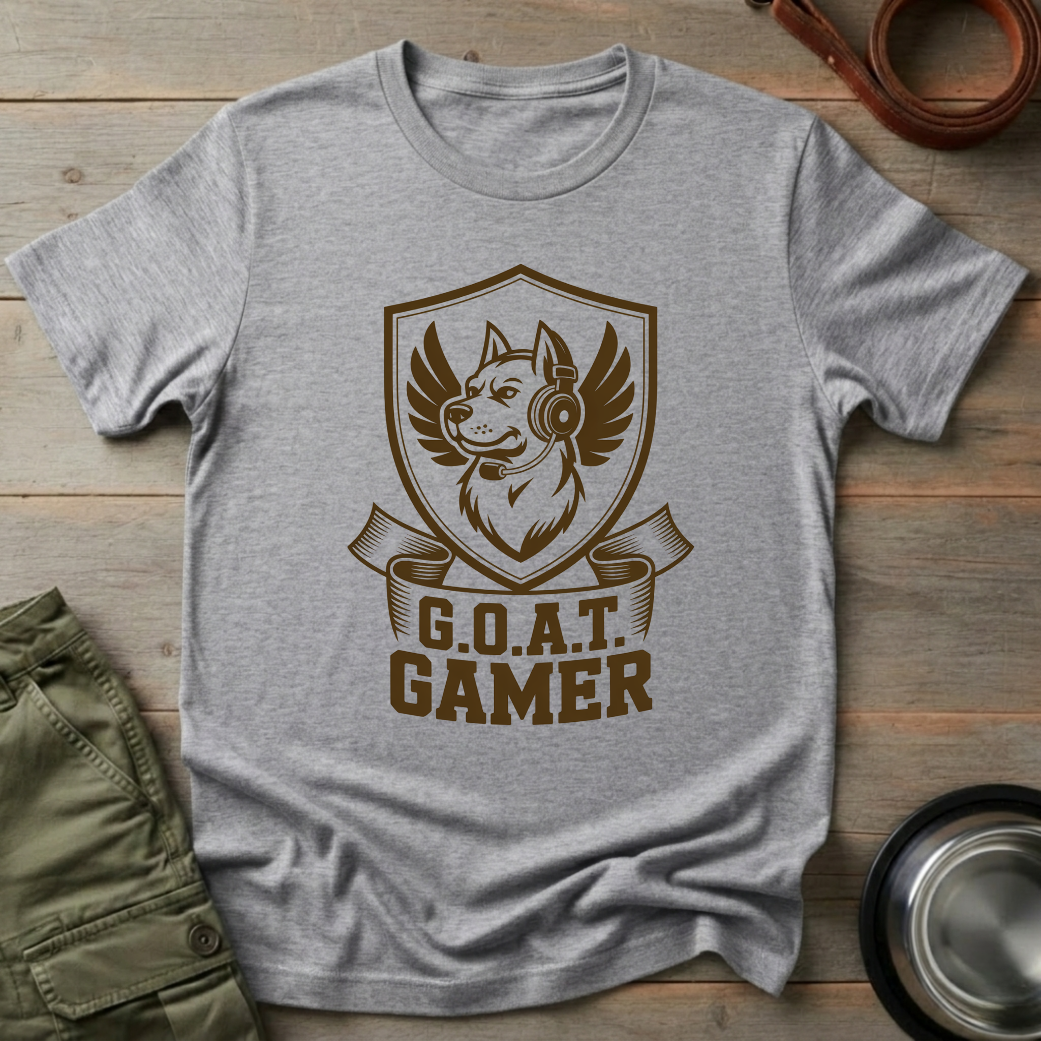 GOAT Gamer Dog Tee