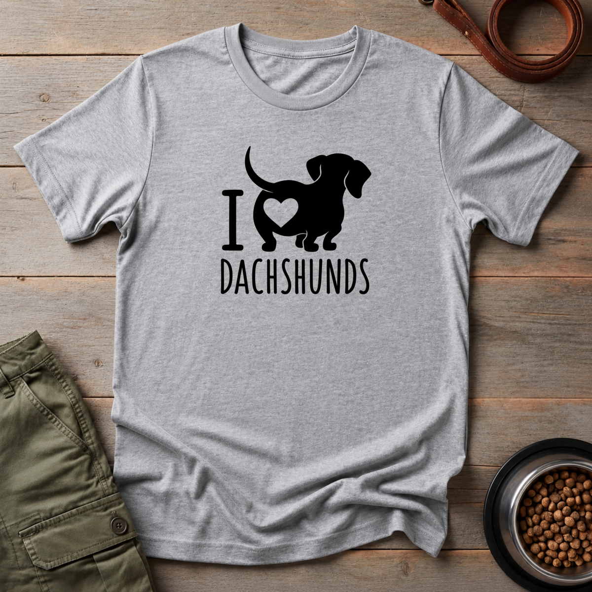 Devoted Dachshund Admirer Tee
