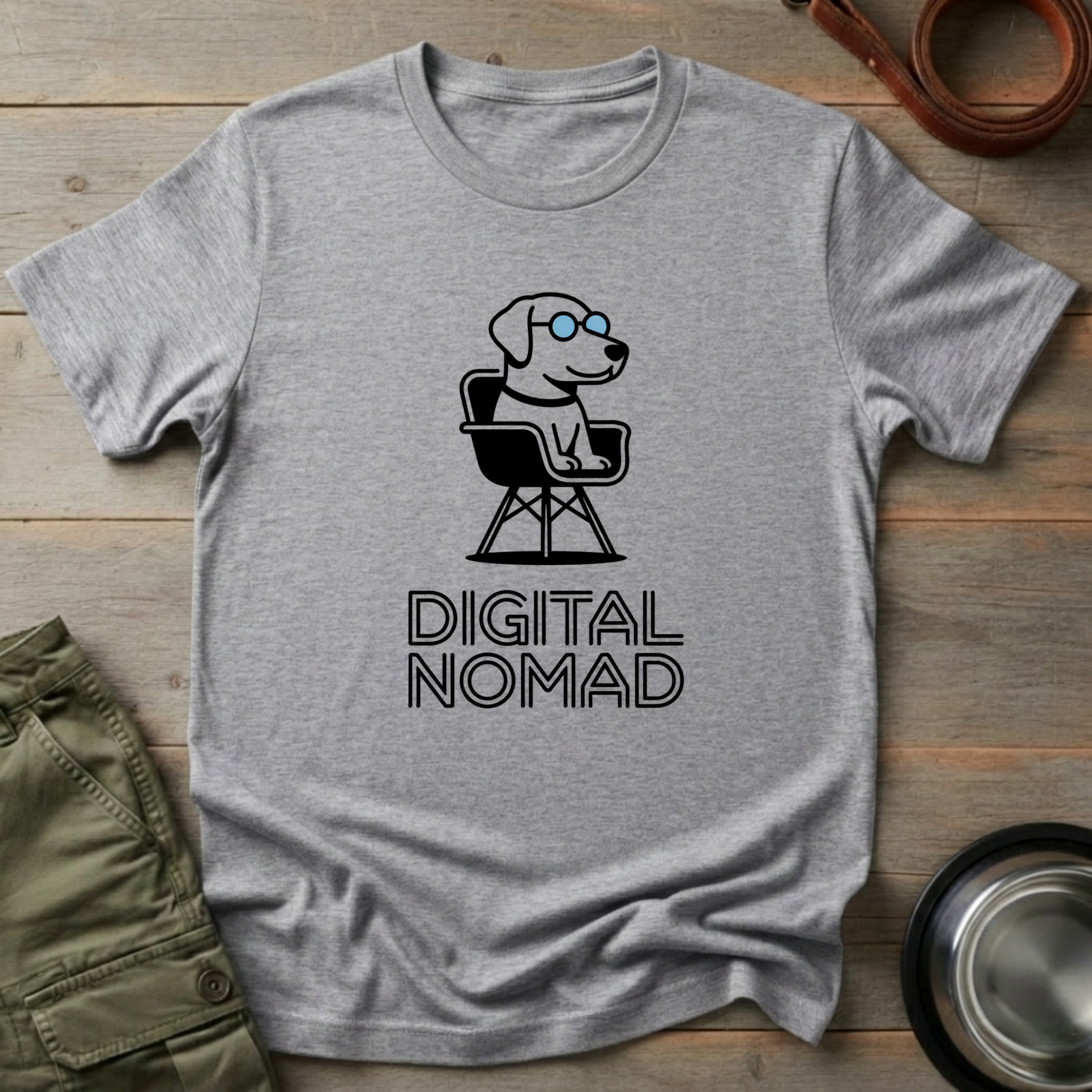 Night Owl Dog Tee