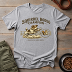 Jack Russell Terrier Squirrel Rodeo Champion Tee