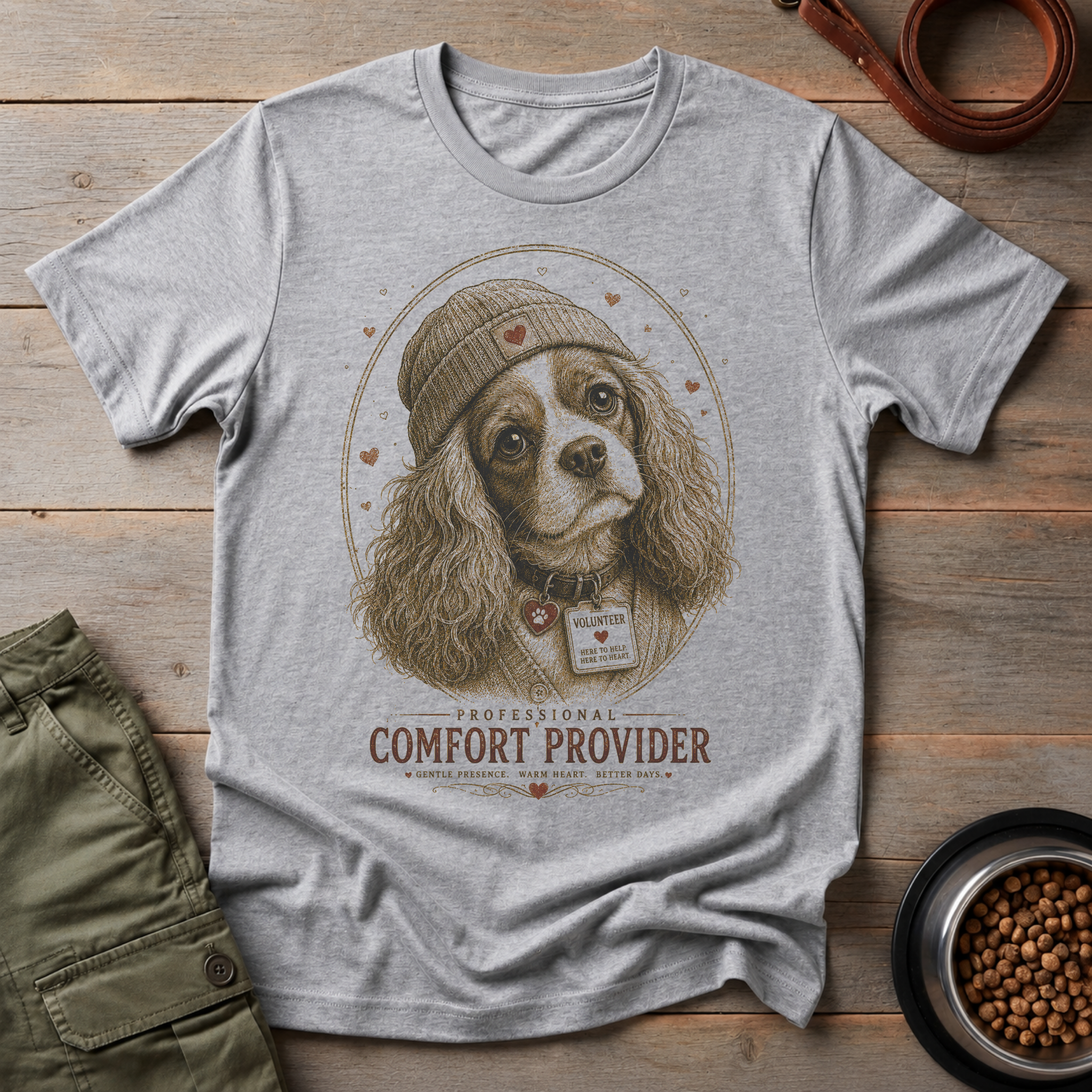 Cavalier King Charles Comfort Provider Tee